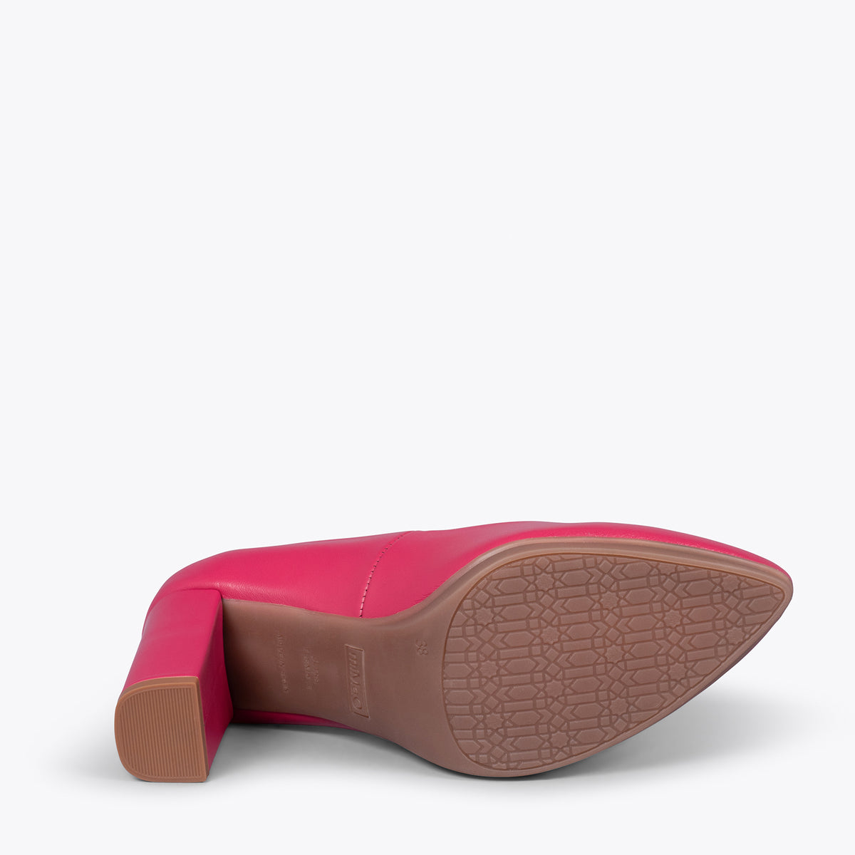 URBAN SALON – FUCHSIA nappa leather high heels