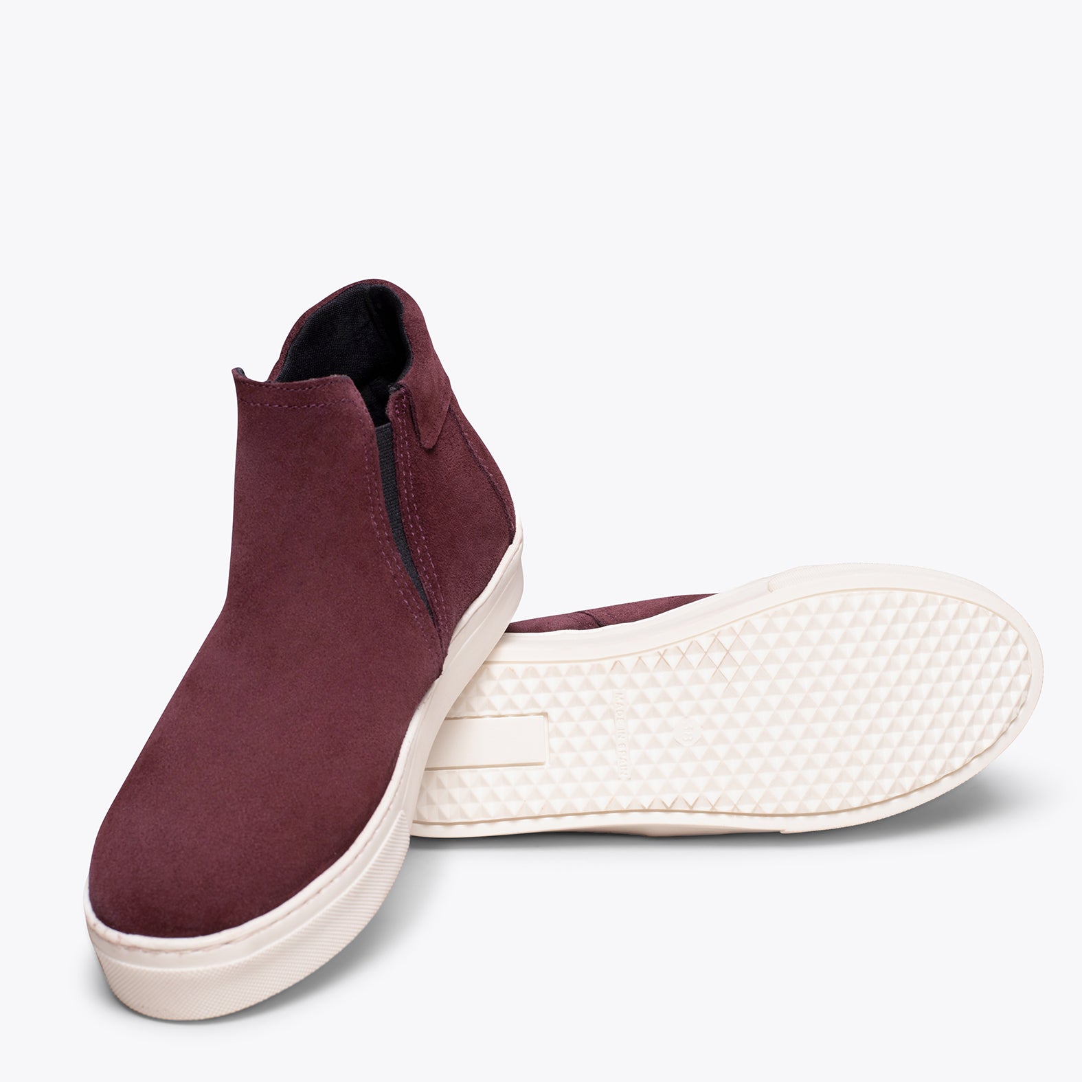 STREET - Botines deportivos hidrófugos BURDEOS - miMaO ®