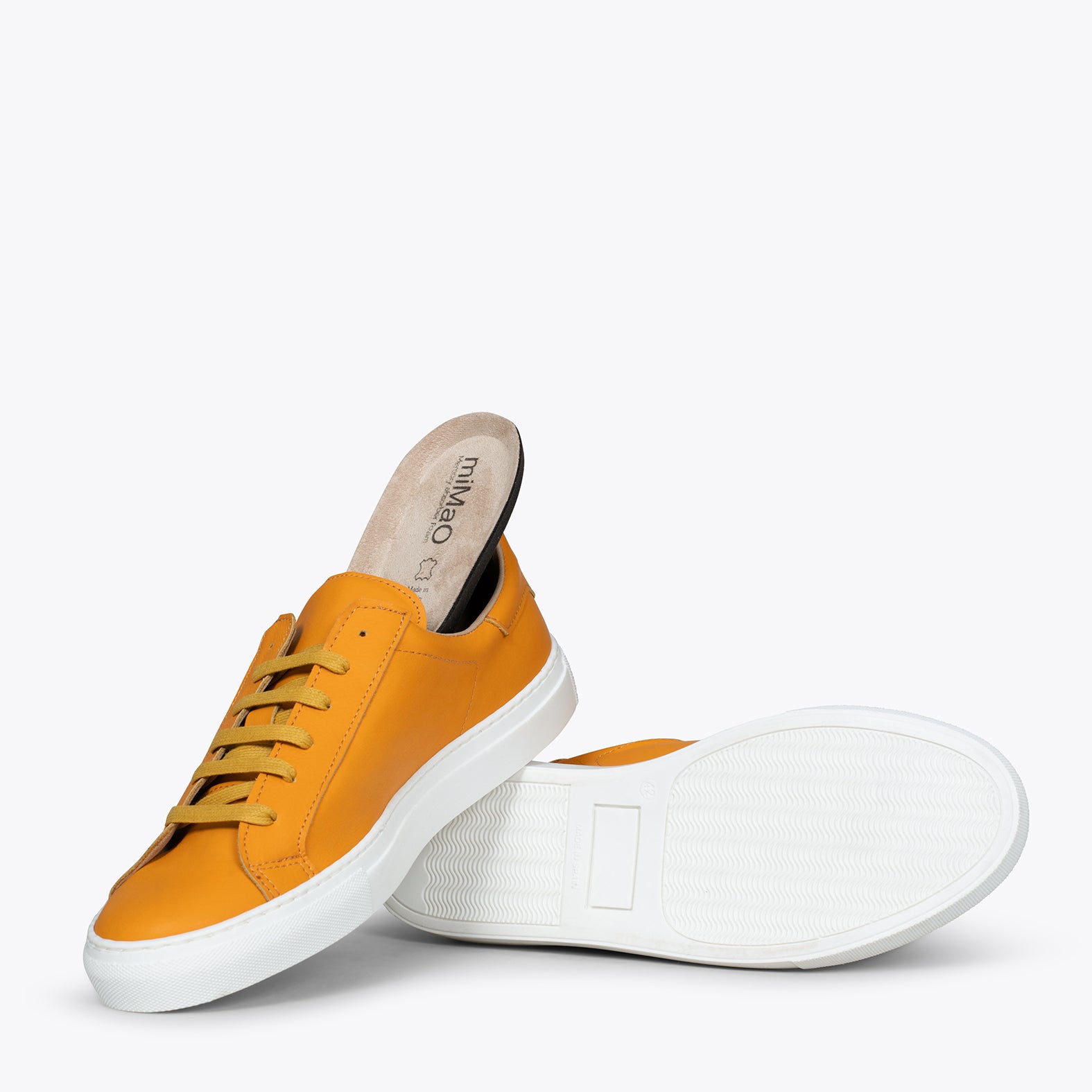 SNEAKER M - Zapatillas de hombre casual MOSTAZA