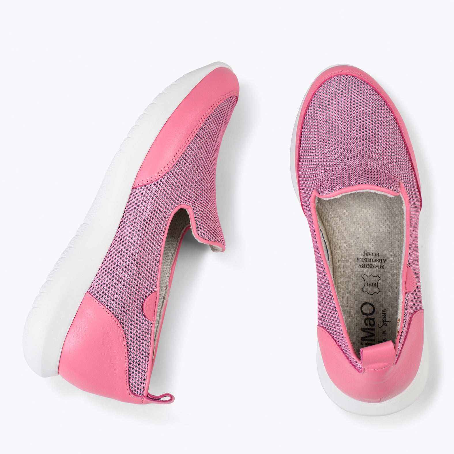 SLIPPER SPORT – Zapatilla sin cordones con diseño en rejilla ROSA - miMaO ®