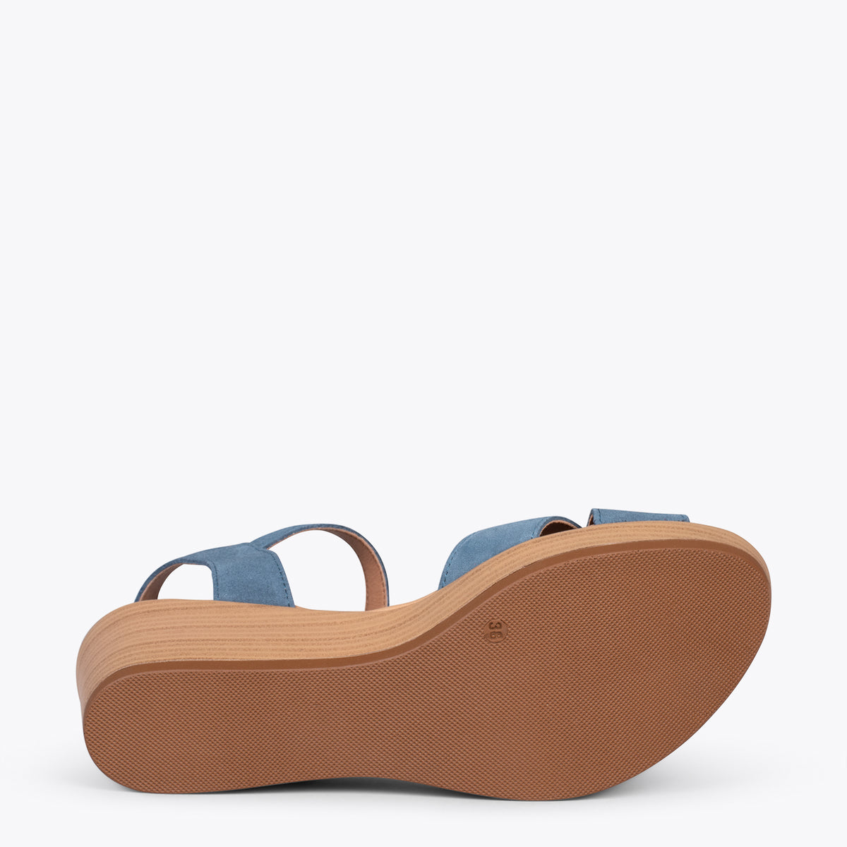 MAR – Cuñas ligeras de tiras cruzadas JEANS