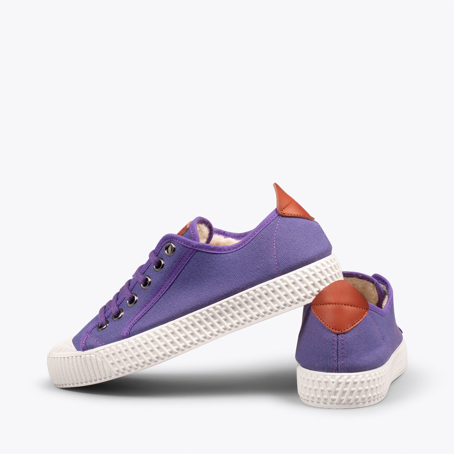 BAMBA – PURPLE water-repellent canvas sneaker