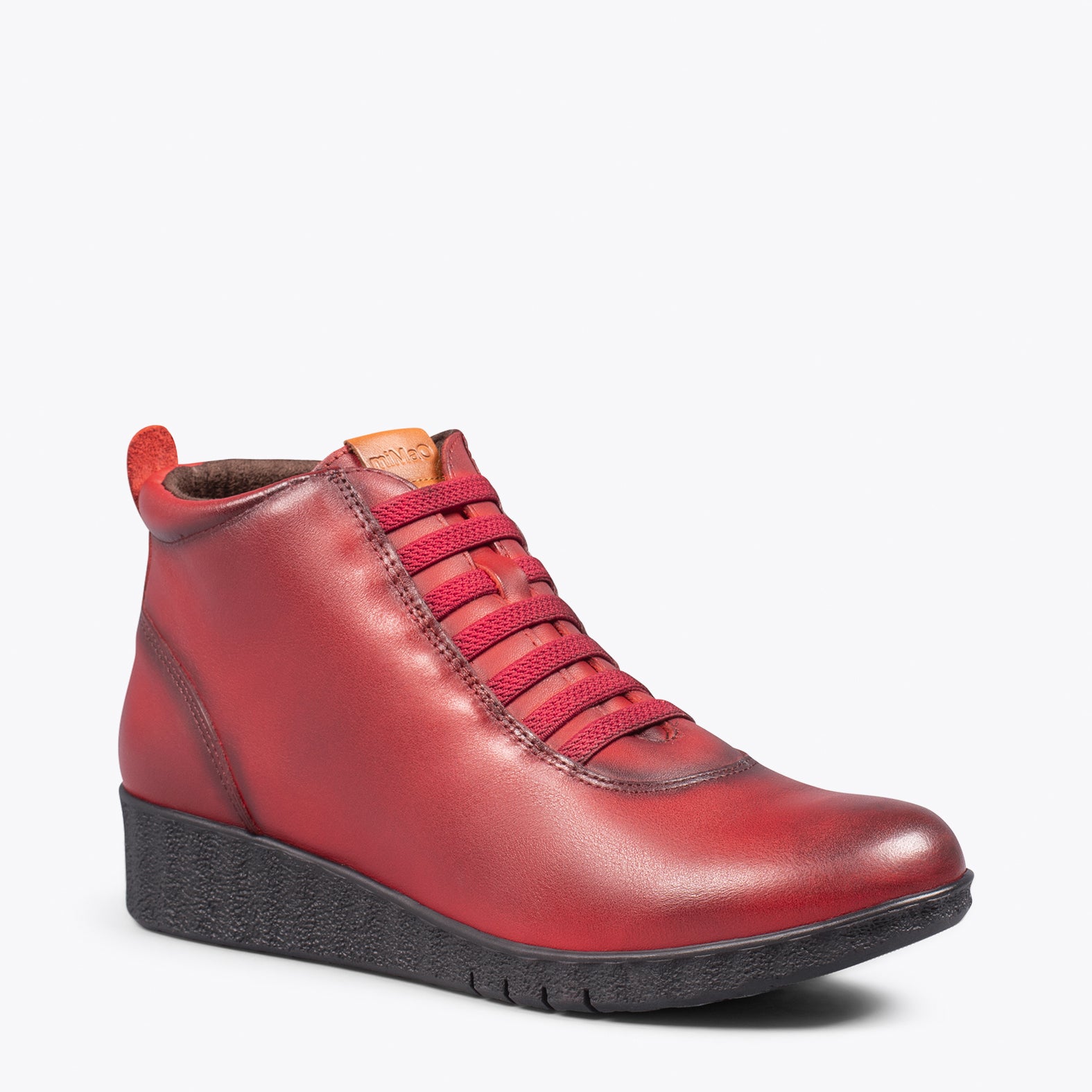 FLEXY - Zapatillas abotinadas ROJO - miMaO ®