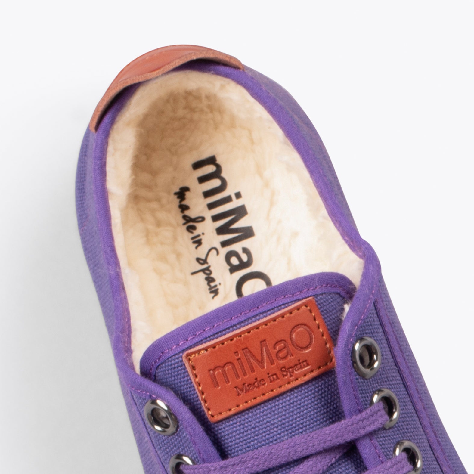BAMBA – PURPLE water-repellent canvas sneaker