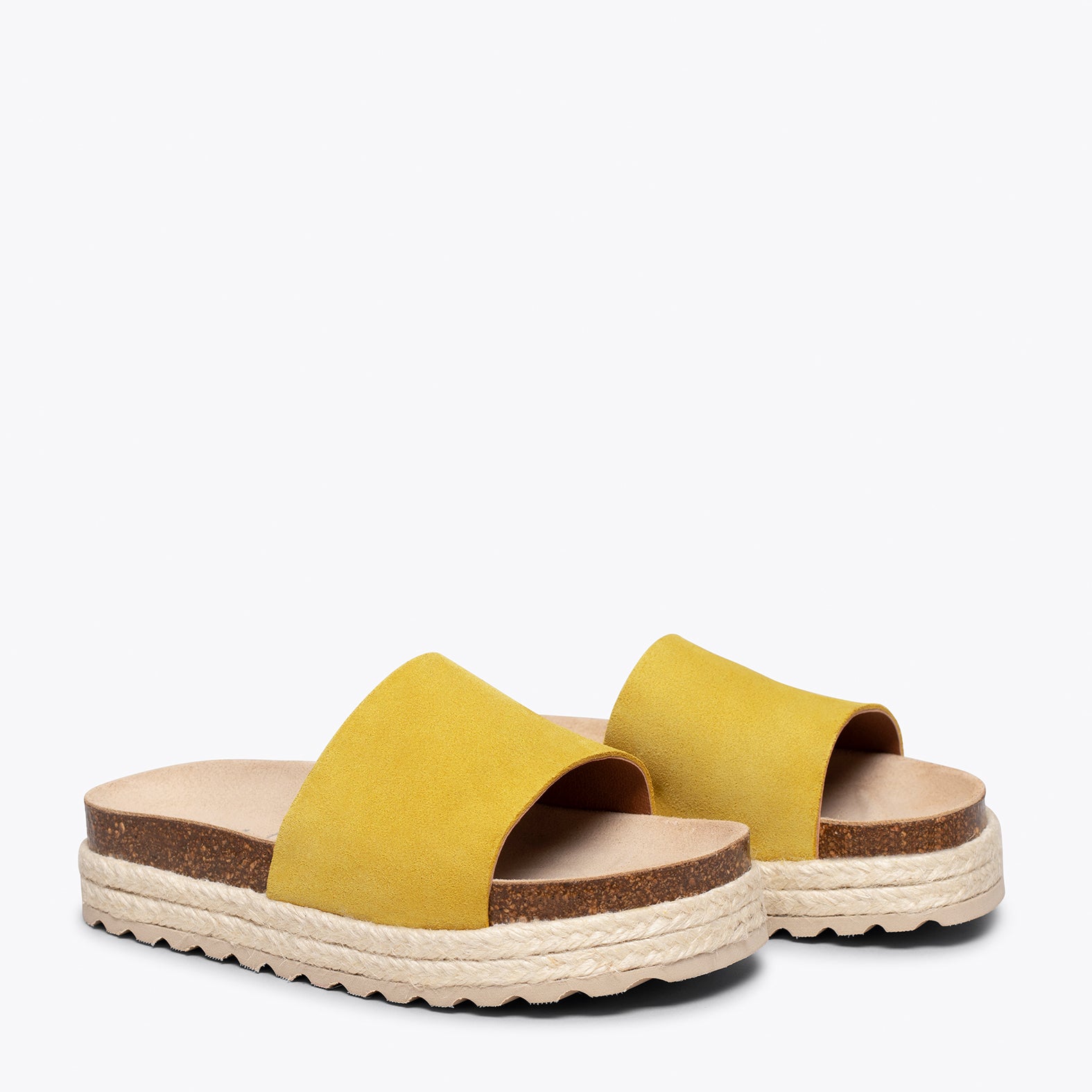 FRESA Sandalias planas de niña AMARILLAS