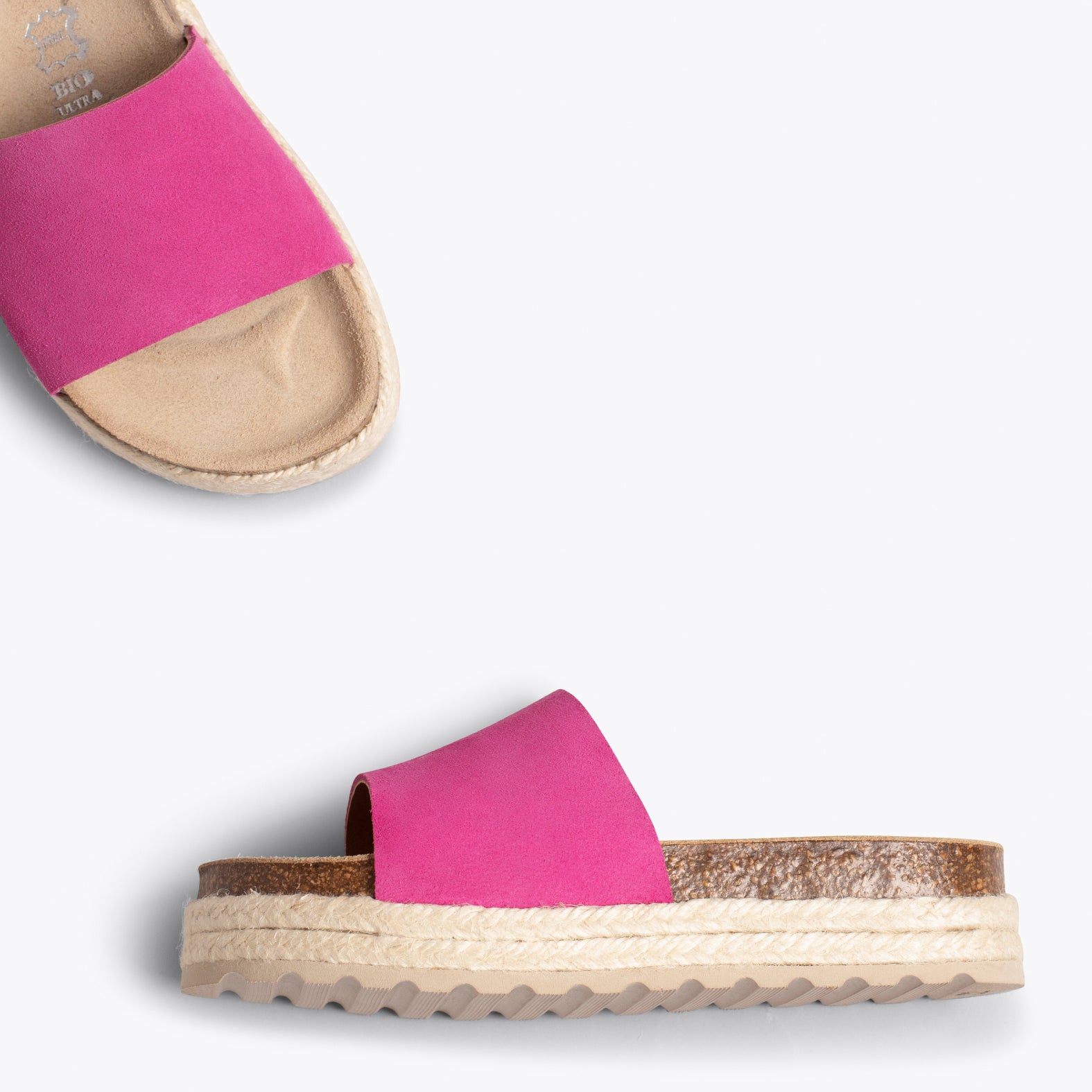 FRESA - SANDÁLIAS RASAS PARA MENINAS FUCHSIA