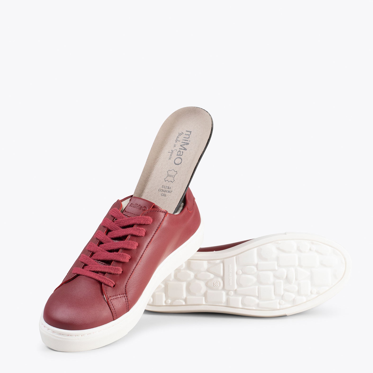 SNEAKER - Zapatillas casual de mujer BURDEOS