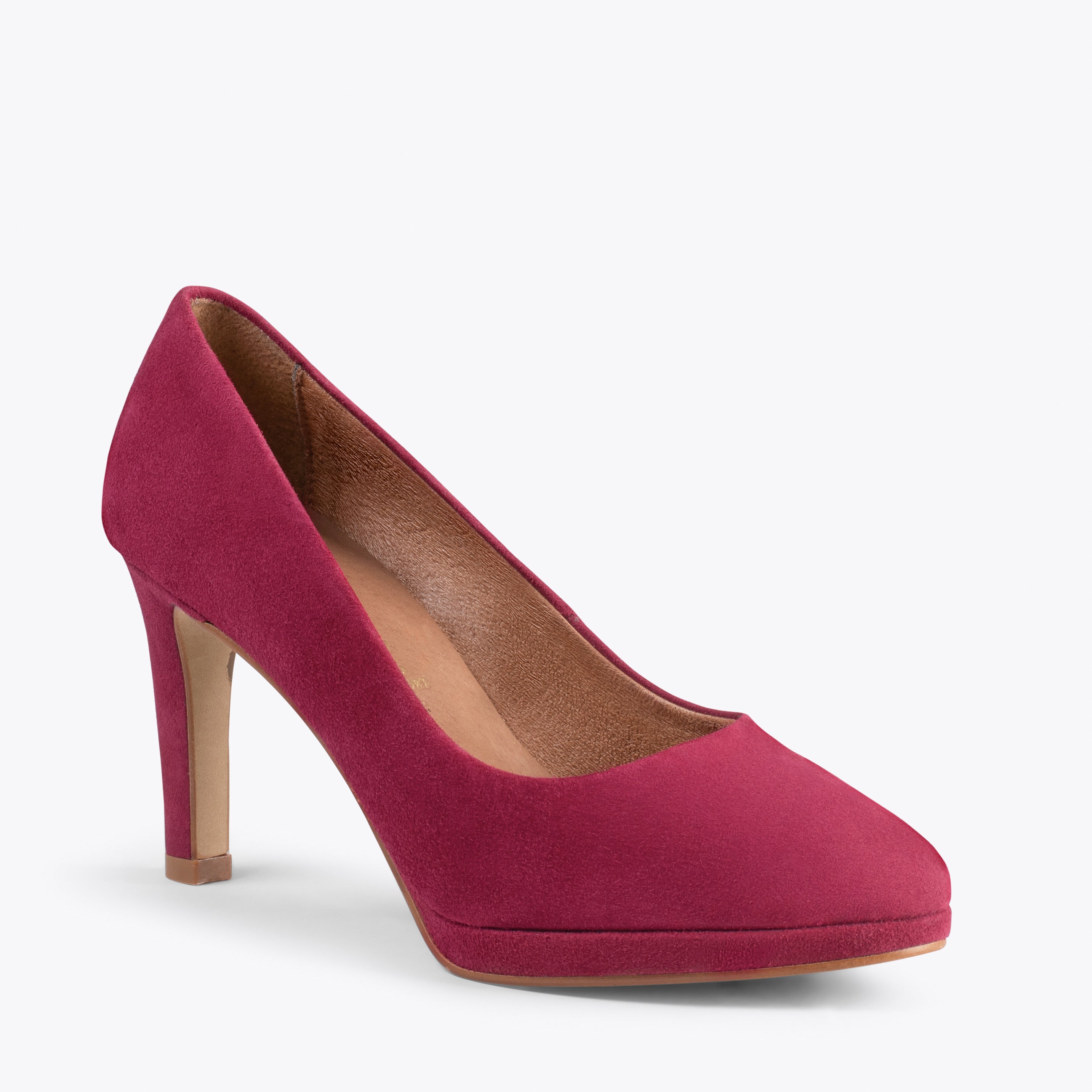 PLATAFORMA - Zapatos de tacón alto y plataforma GRANATE - miMaO ®