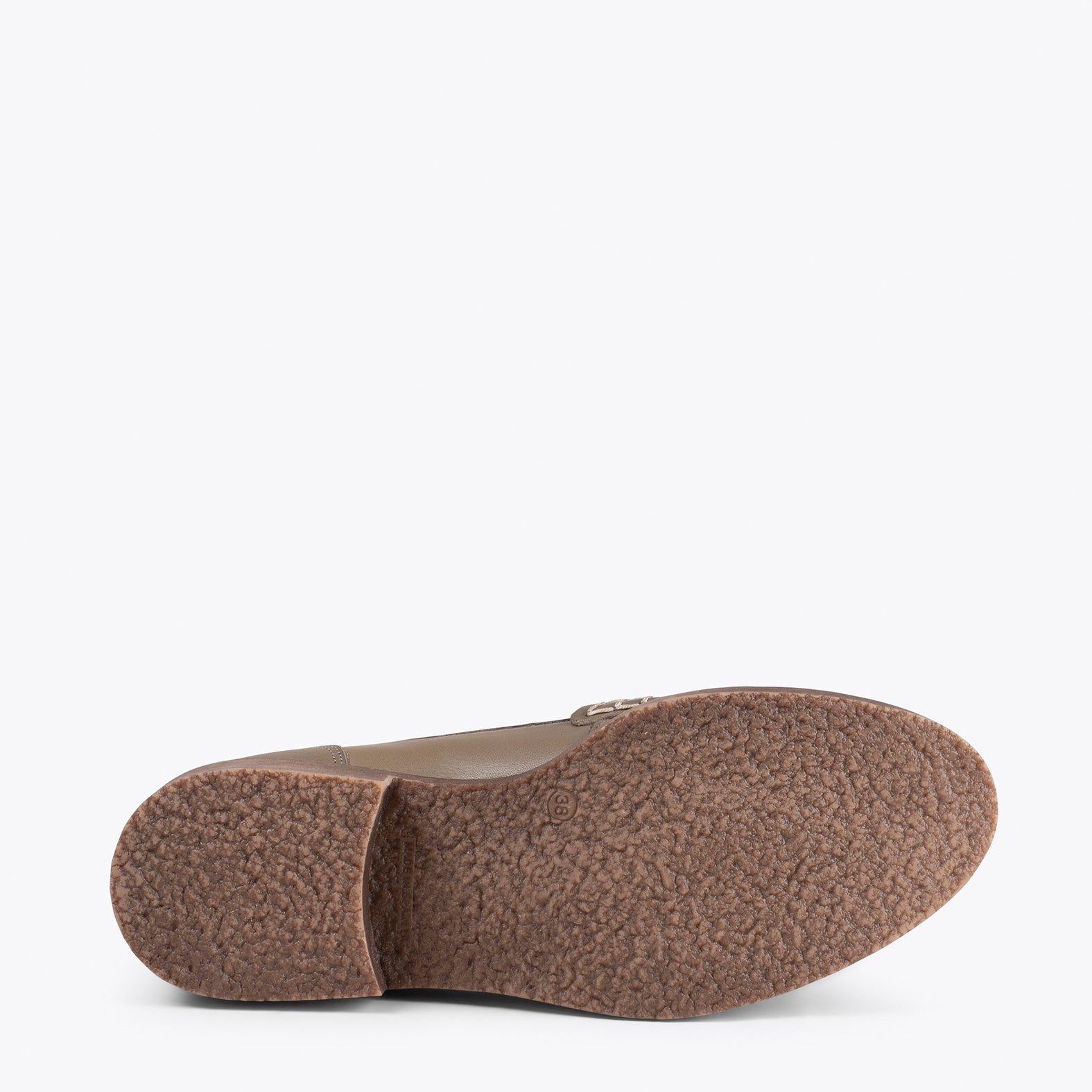 CASTELLANO – TAUPE moccasin with tassel