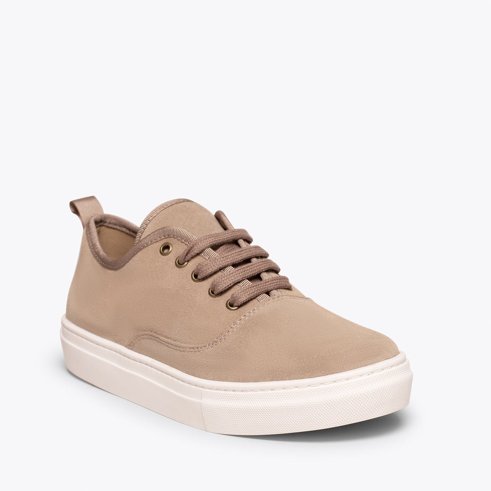 bambas mujer taupe