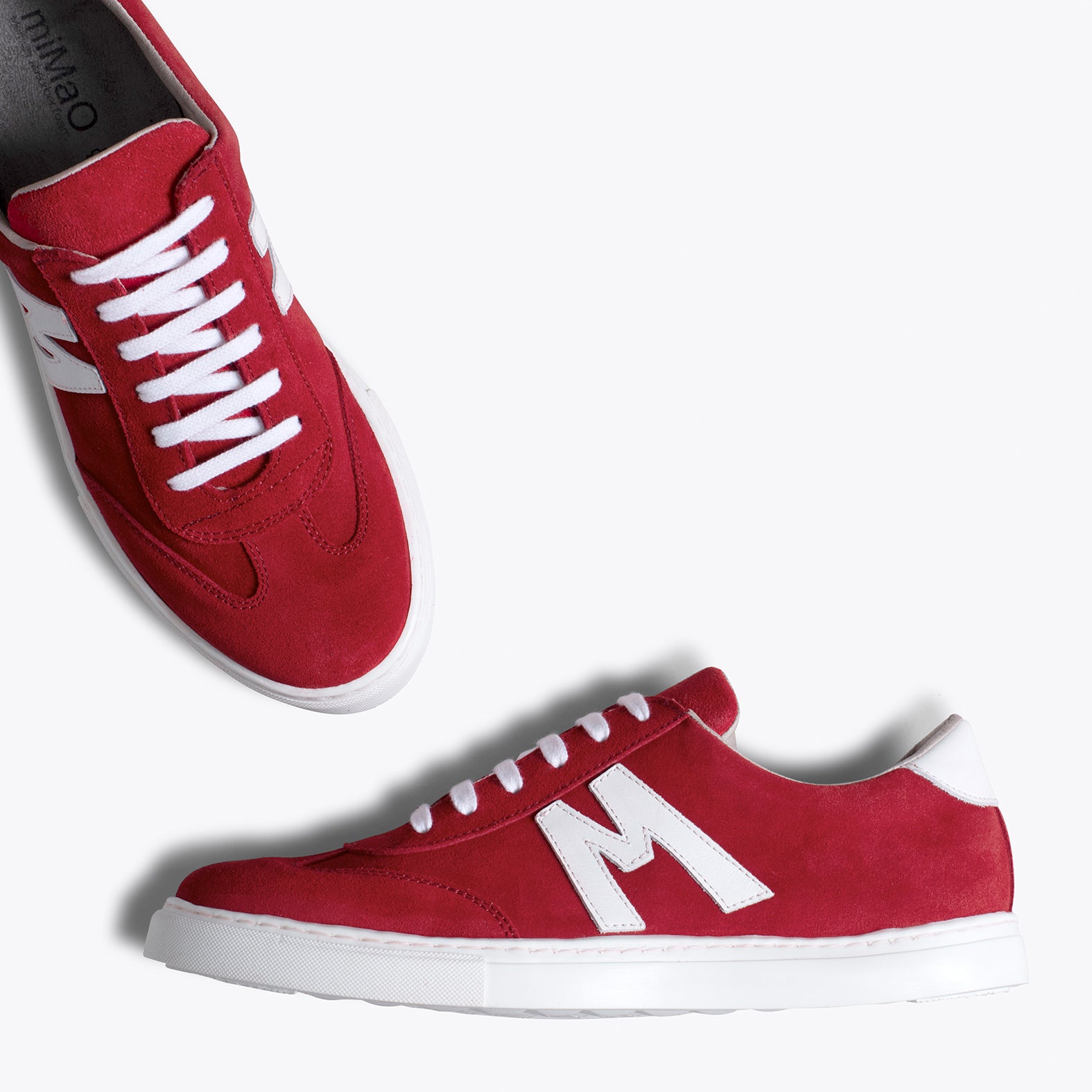 MÓNACO- Zapatillas de hombre ROJO