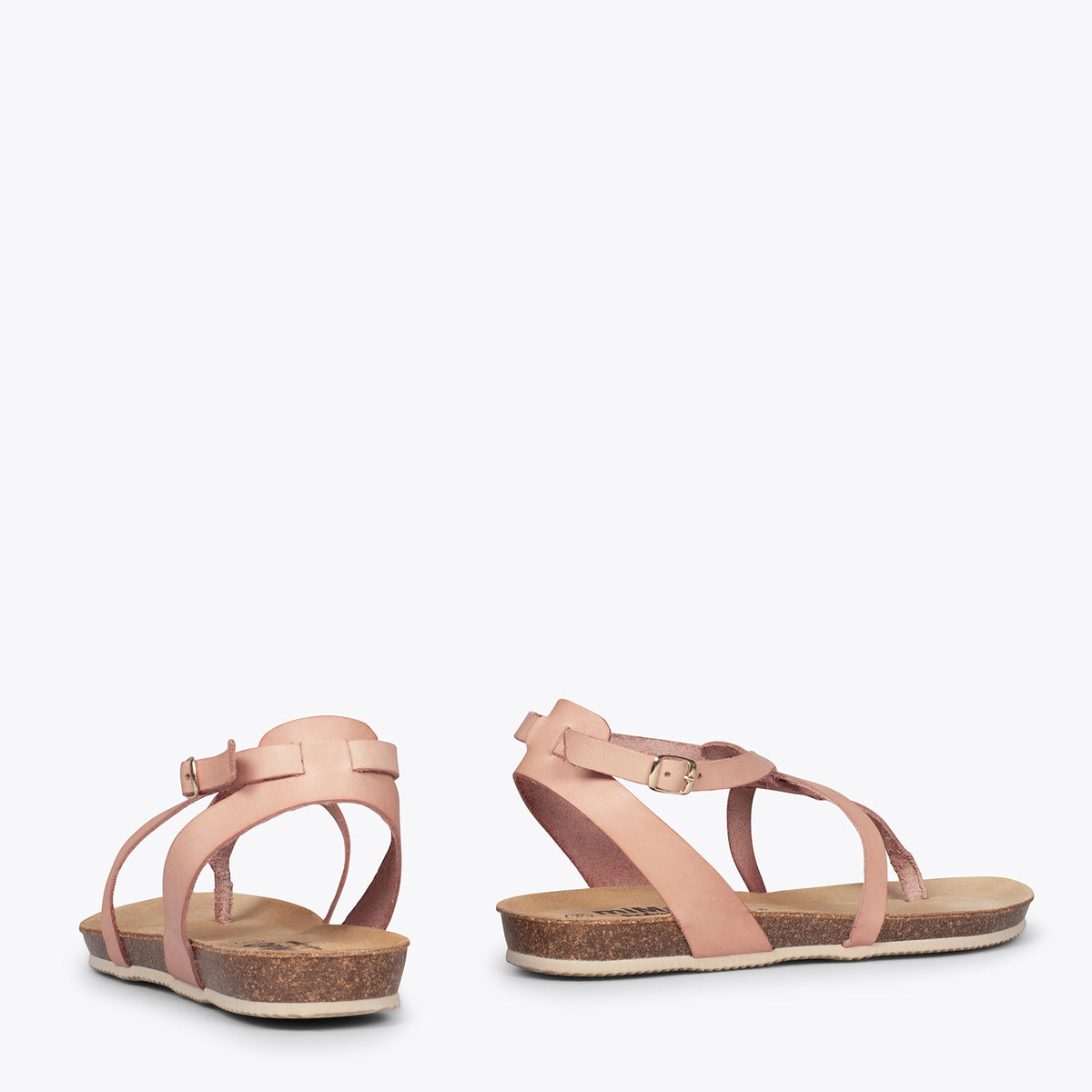 MARIPOSA - Sandalias de dedo NUDE BIO