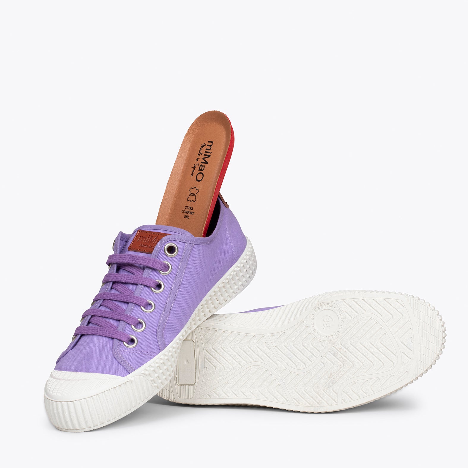 BAMBA – PURPLE canvas sneaker