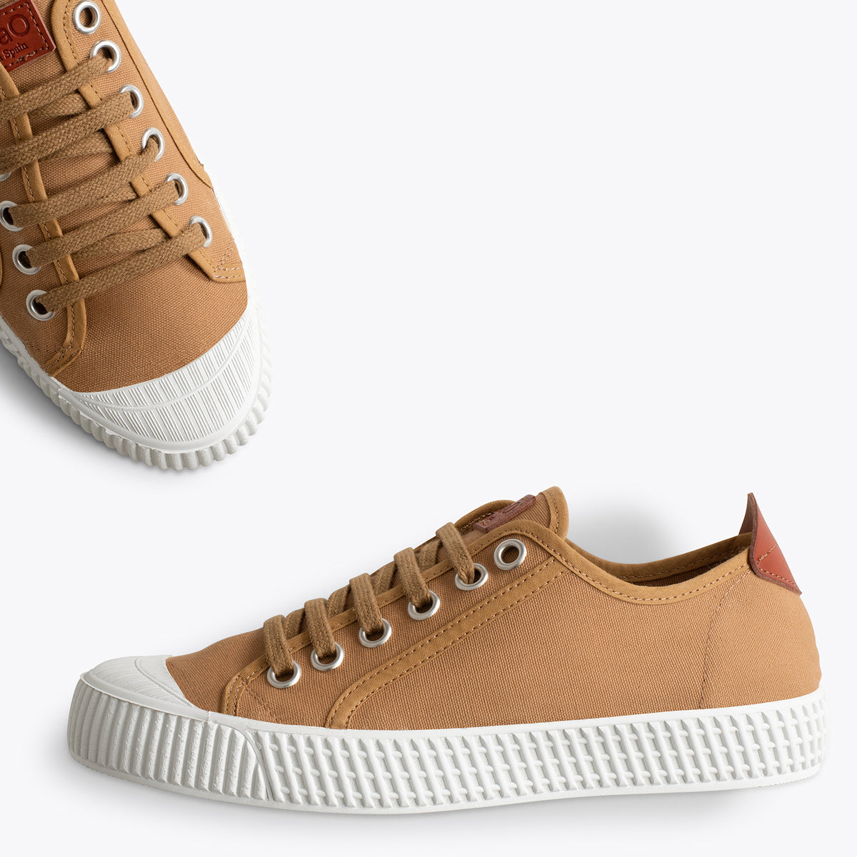 BAMBA – CAMEL canvas sneaker