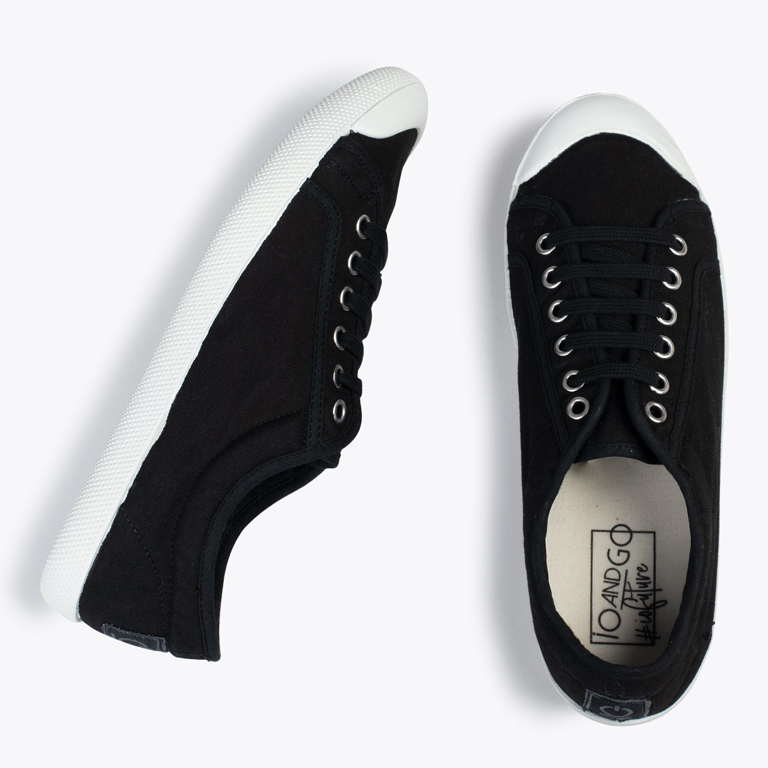 BAOBAB – Zapatilla deportiva de algodón de IO&GO NEGRO - miMaO ®