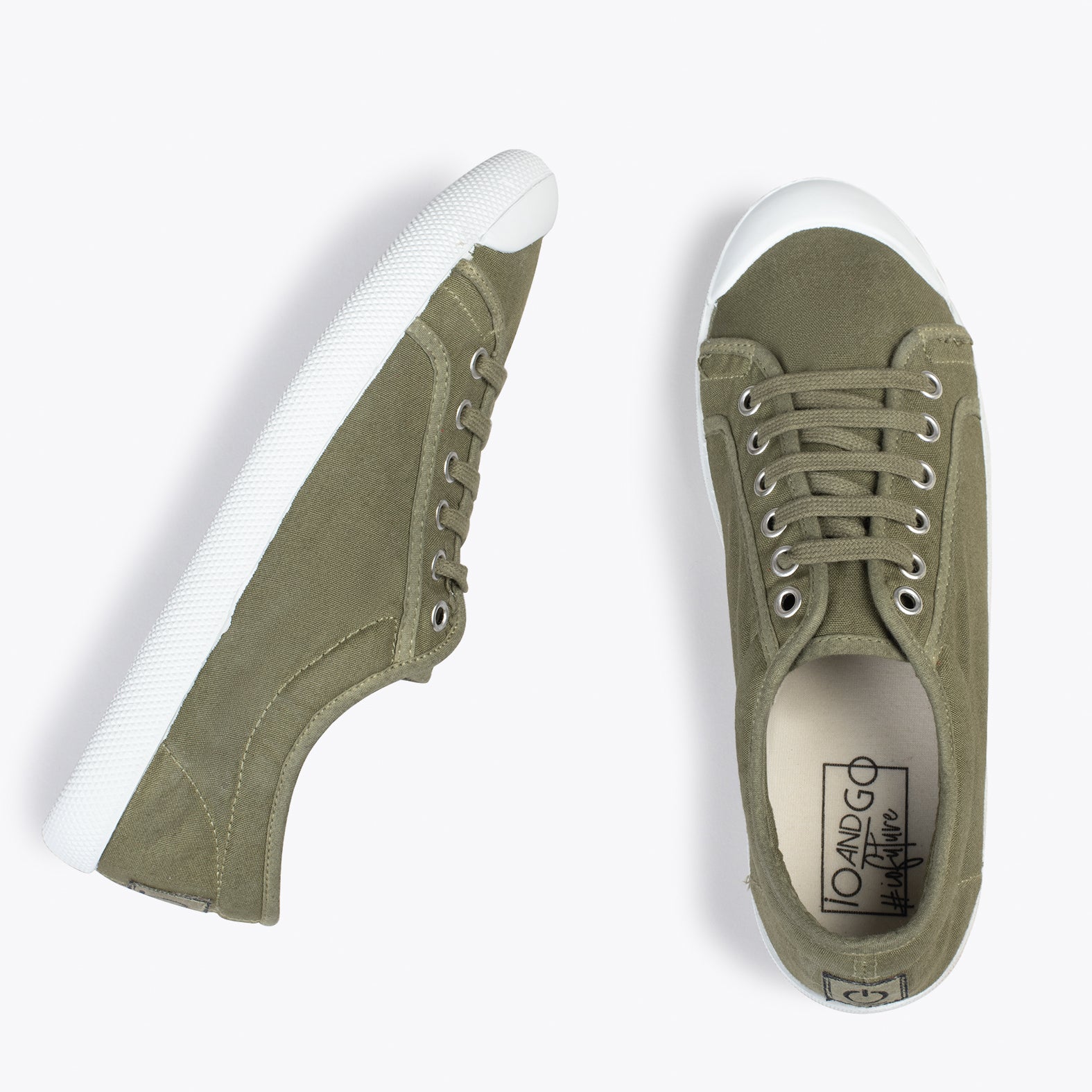 BAOBAB – Zapatilla deportiva de algodón de IO&GO KAKI - miMaO ®