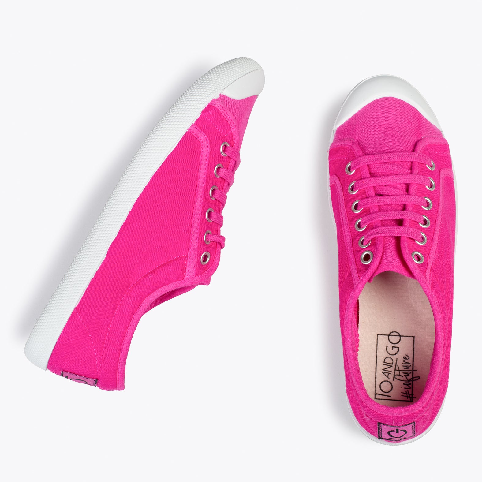 BAOBAB – Zapatilla deportiva de algodón de IO&GO FUCSIA - miMaO ®