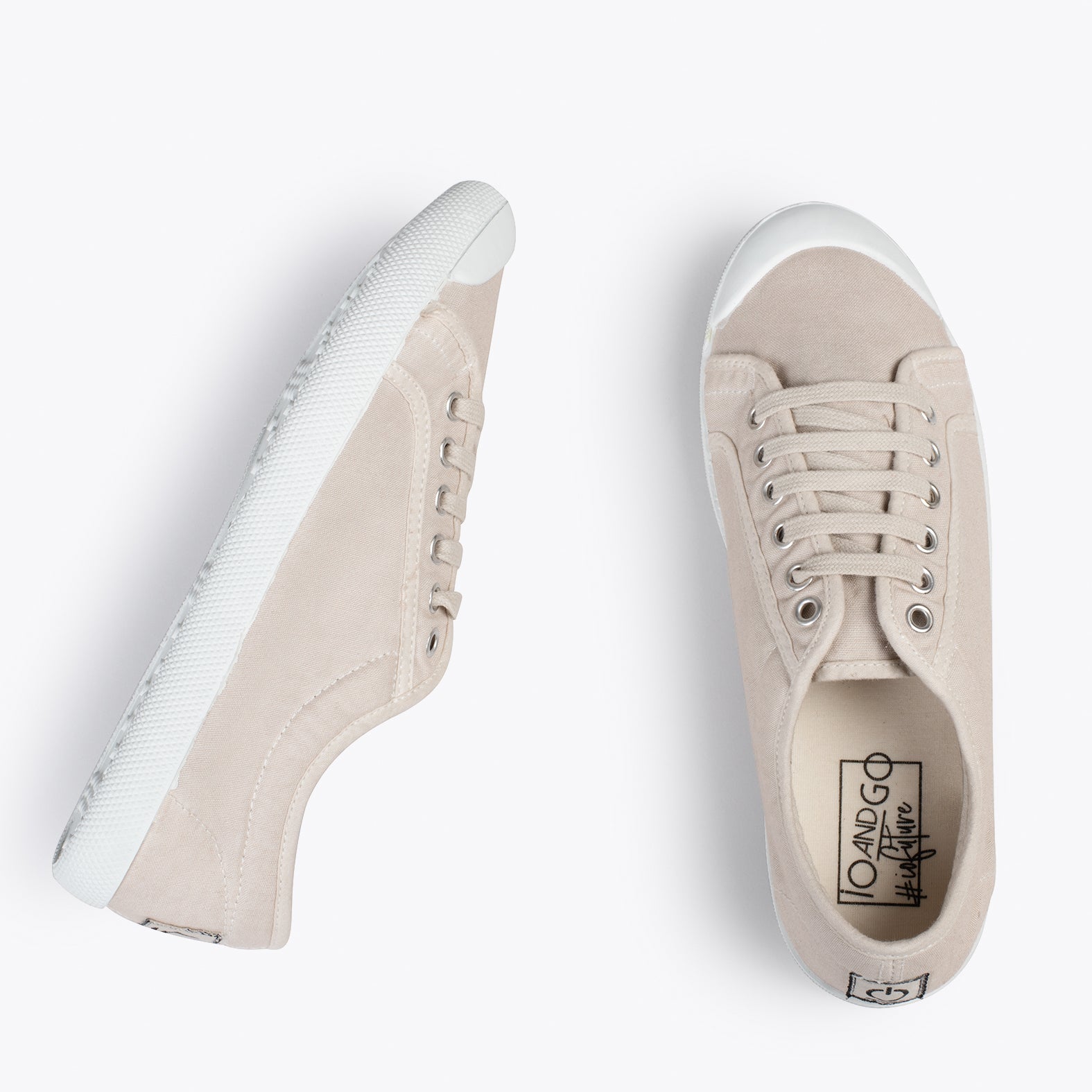 BAOBAB – Zapatilla deportiva de algodón de IO&GO BEIGE - miMaO ®