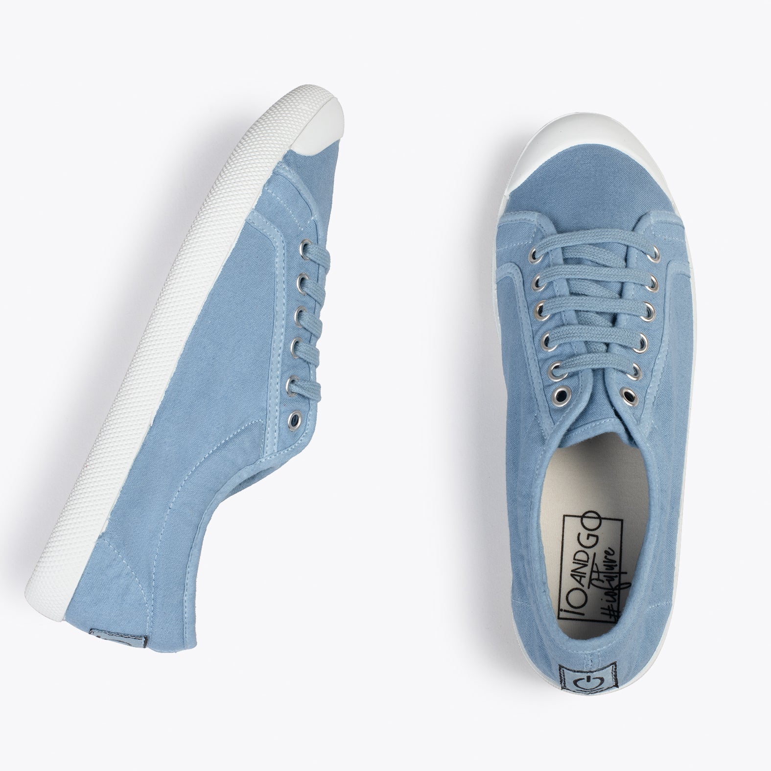 BAOBAB – Zapatilla deportiva de algodón de IO&GO AZUL - miMaO ®