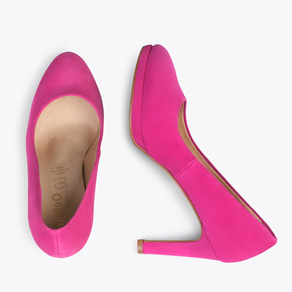 PLATAFORMA - Zapatos de tacón alto y plataforma FUCSIA