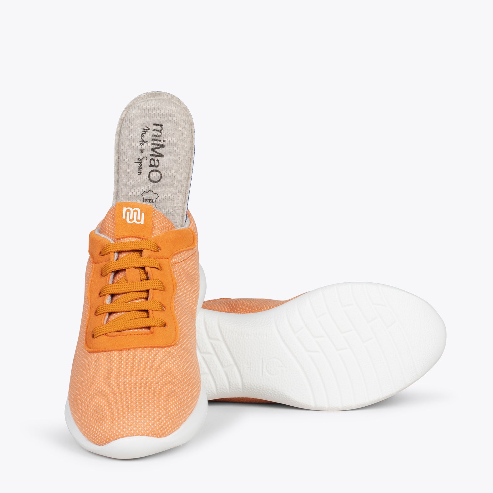 YOGA – Zapatillas deportivas de lana merino MELOCOTÓN - miMaO ®