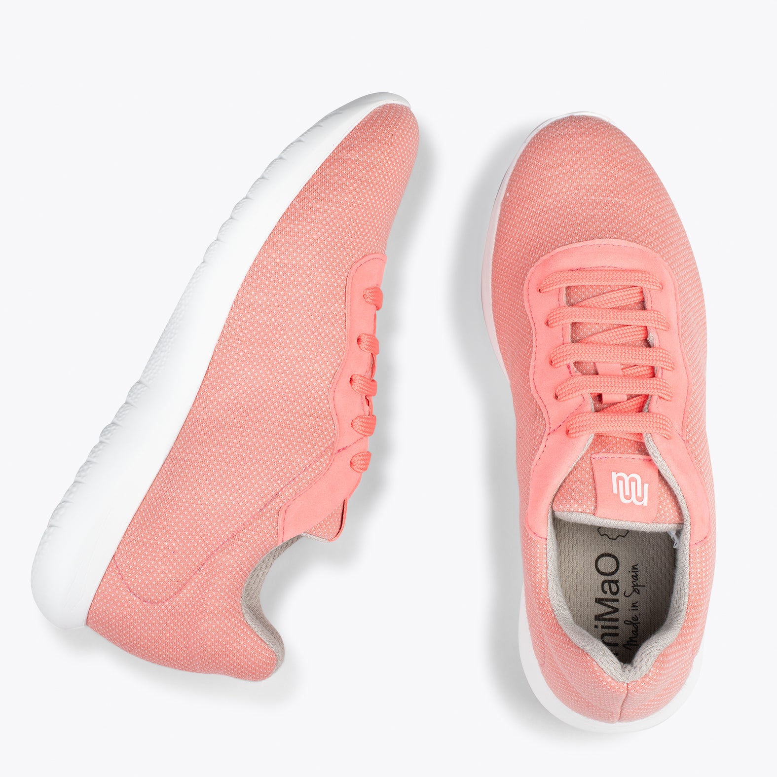 YOGA – Zapatillas deportivas de lana merino ROSA - miMaO ®