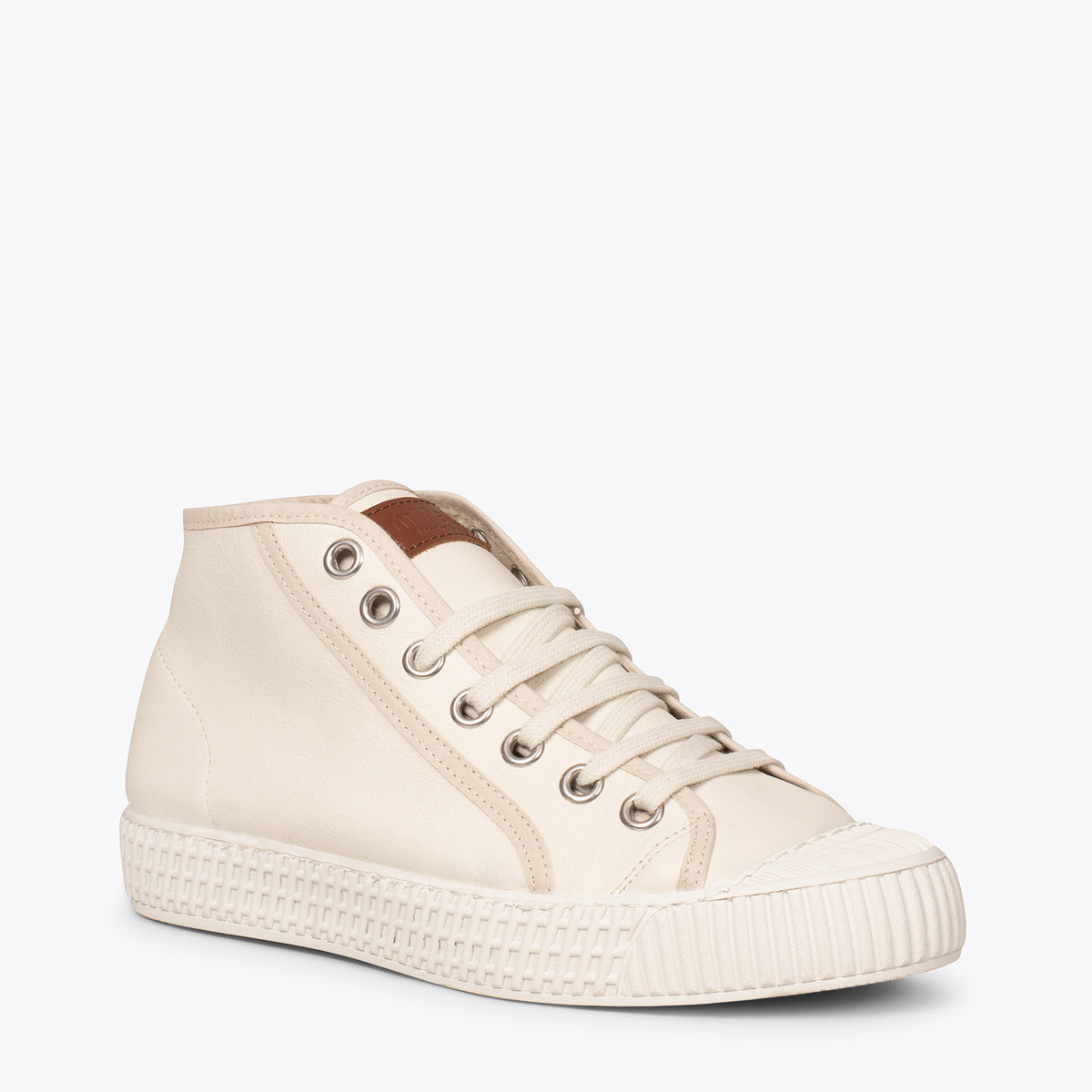 JUMP – WHITE nappa leather sneakers