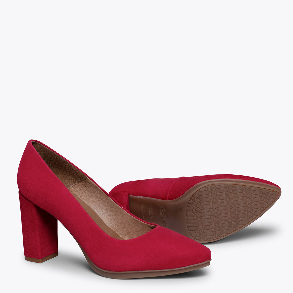 URBAN - Zapatos ROJOS de tacón alto