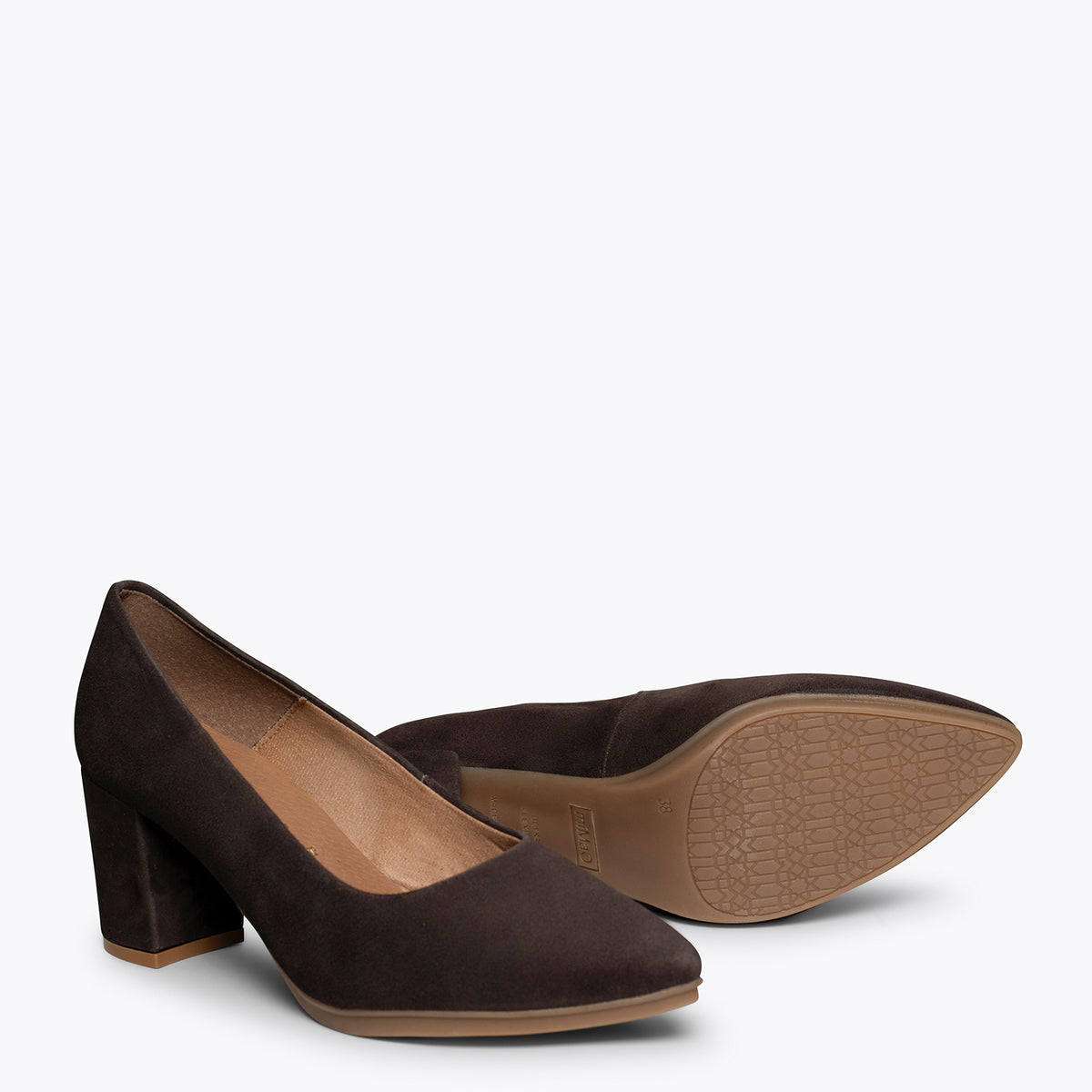 URBAN S - Zapatos de tacón medio MARRÓN