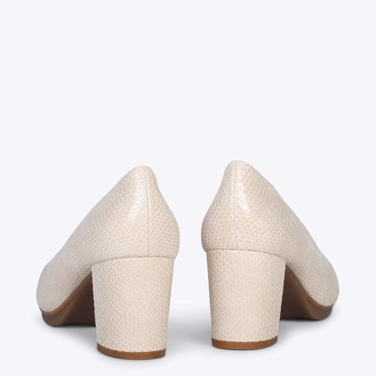 URBAN S ROYAL - Zapatos de tacón medio BEIGE
