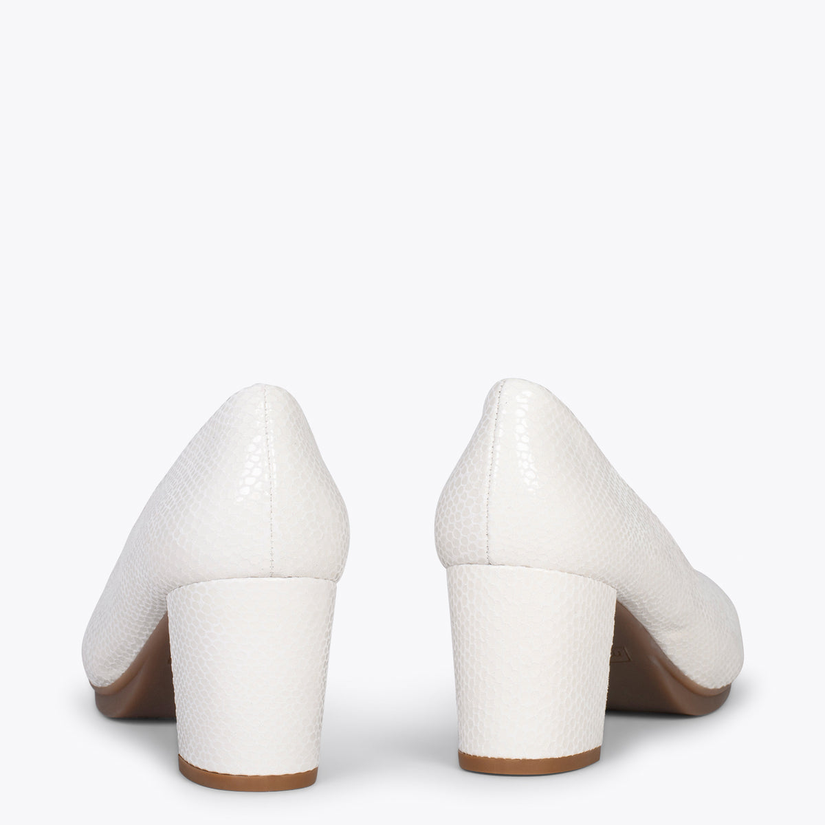 URBAN S ROYAL - Zapatos de tacón medio BLANCO