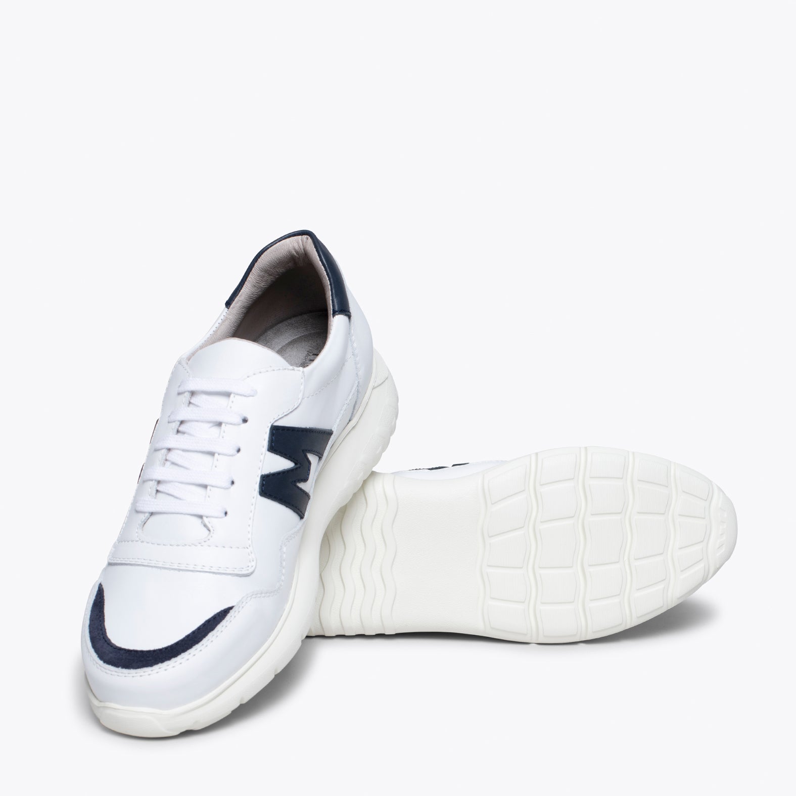 PARÍS Playeras de hombre BLANCO-AZUL
