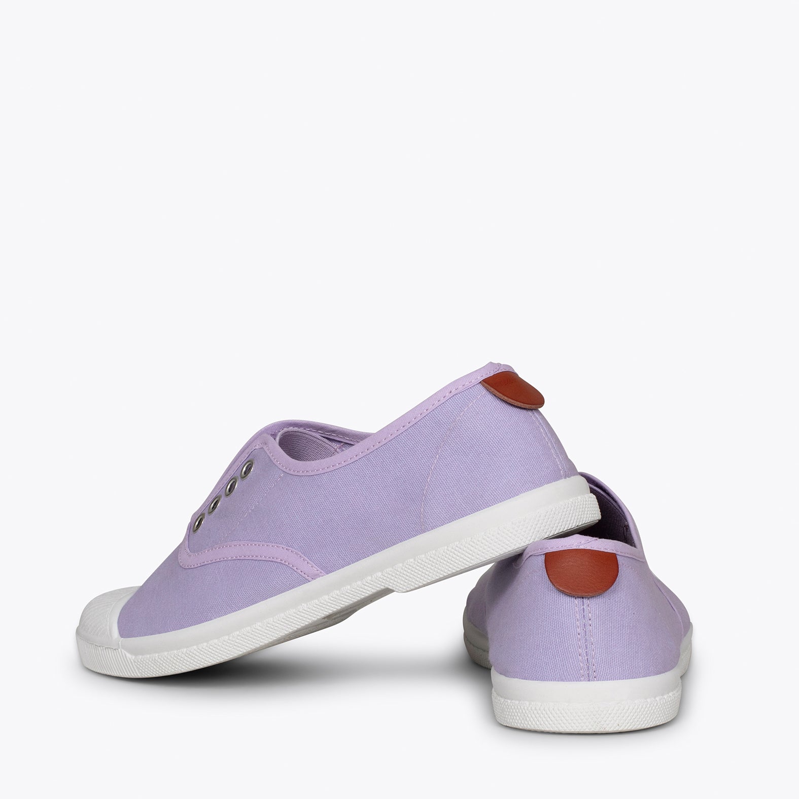 WAY - Zapatillas sin cordones de lona LILAS - miMaO ®