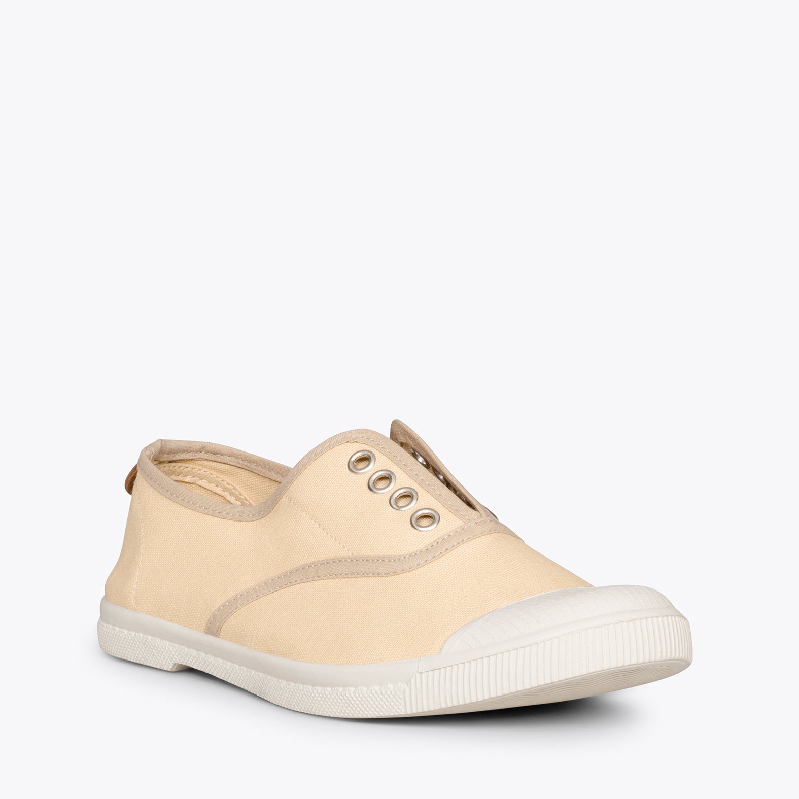 WAY - Zapatillas sin cordones de lona BEIGE - miMaO ®