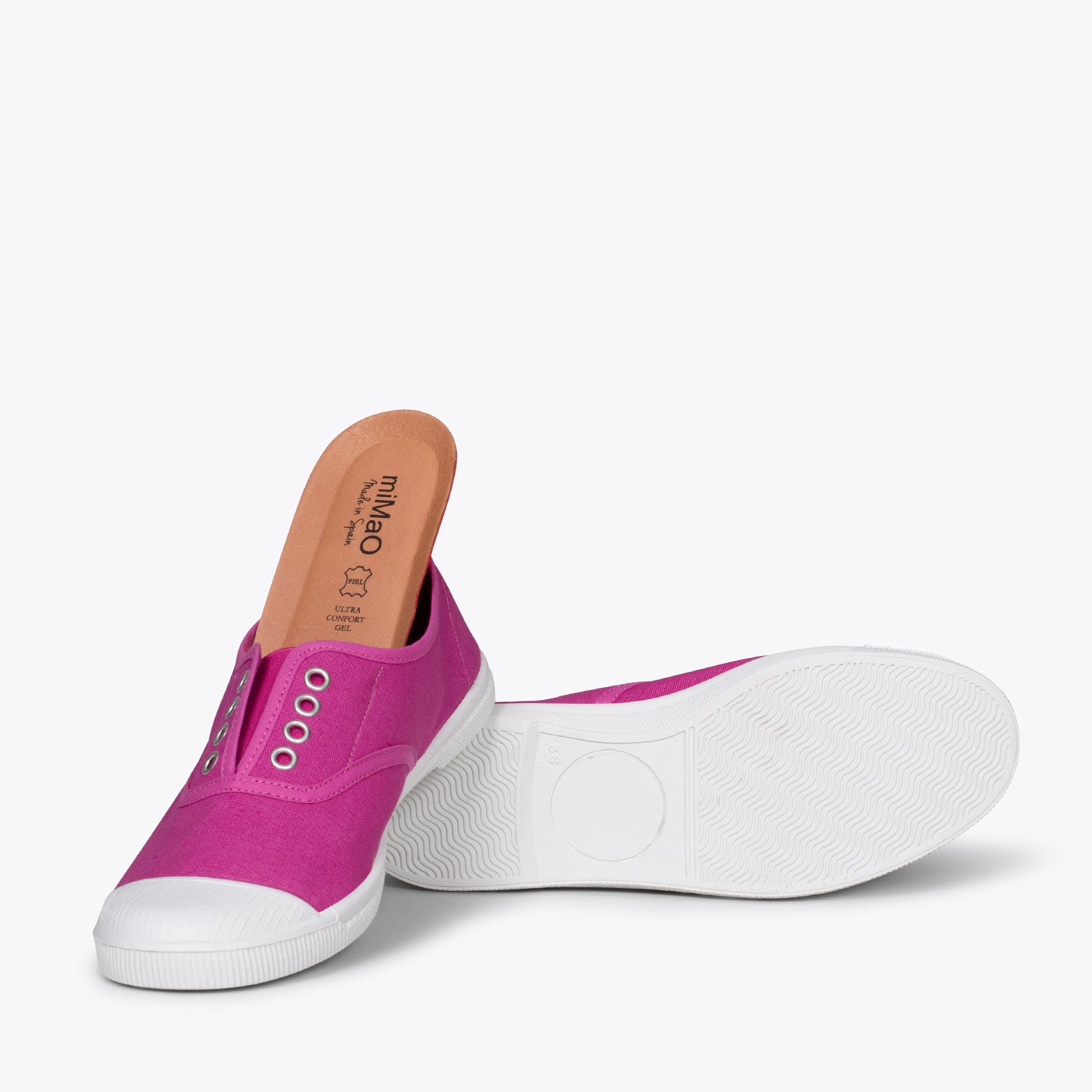 WAY - Zapatillas sin cordones de lona FUCSIA - miMaO ®
