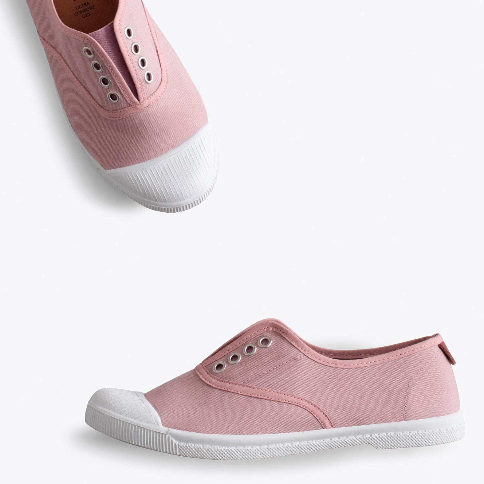 WAY - Zapatillas sin cordones de lona ROSA - miMaO ®