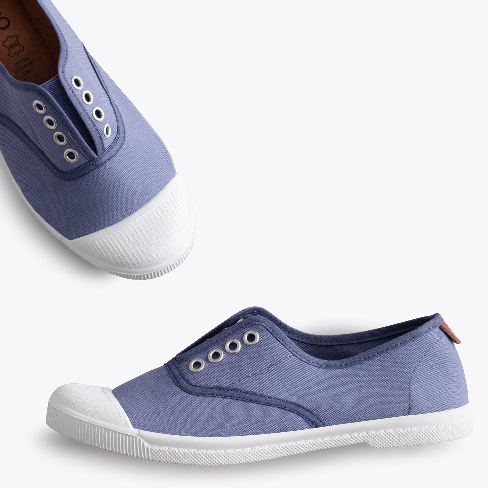 WAY - Zapatillas sin cordones de lona JEANS - miMaO ®