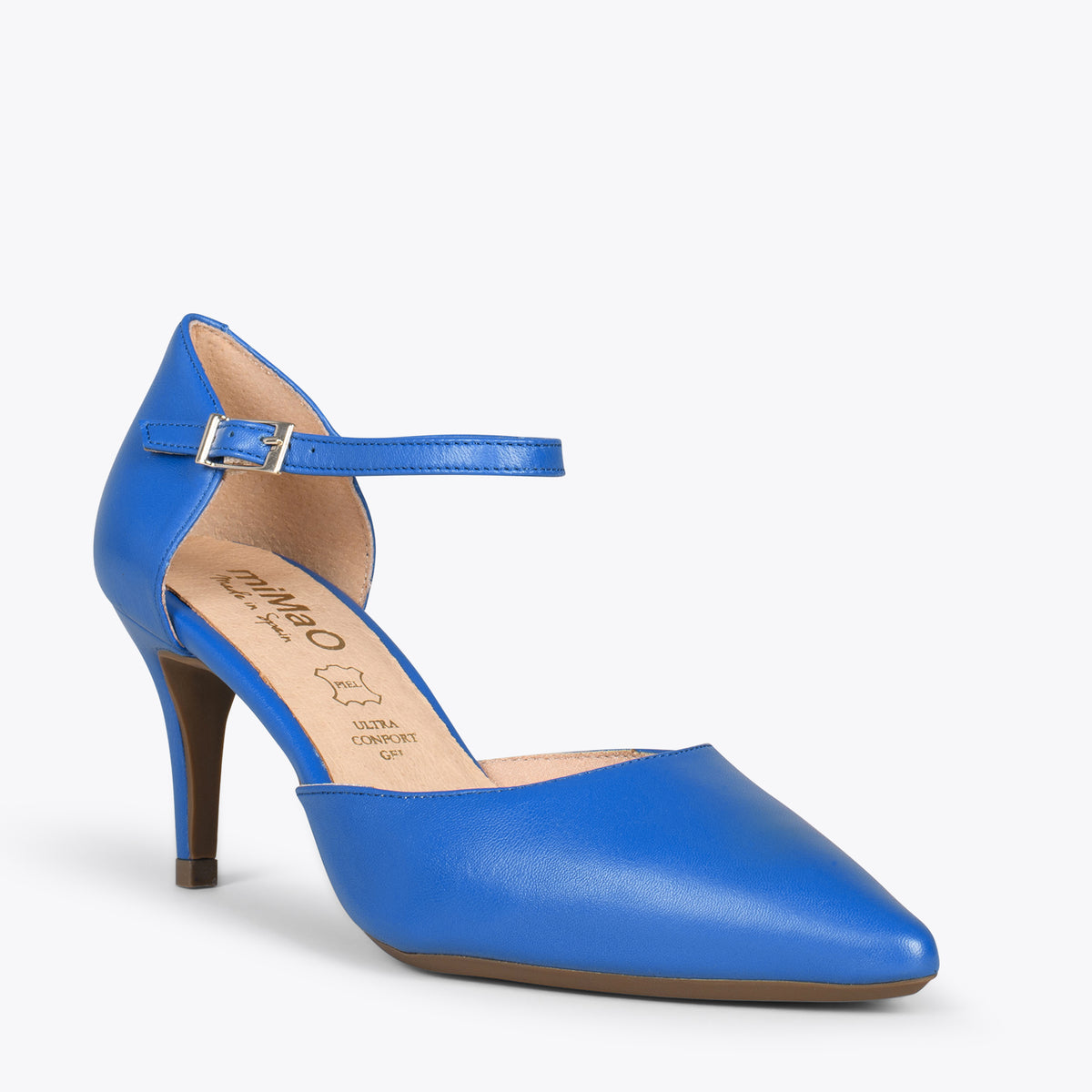 DONNA - Zapatos de fiesta cómodos con tacón AZUL