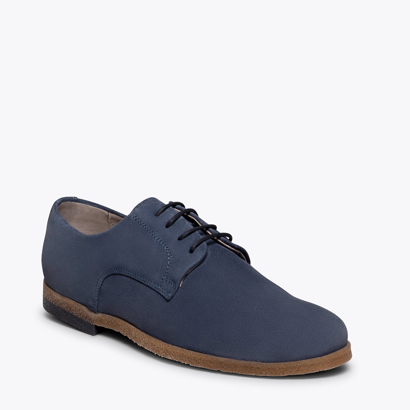 BLUCHER – BLUE classic shoes with laces