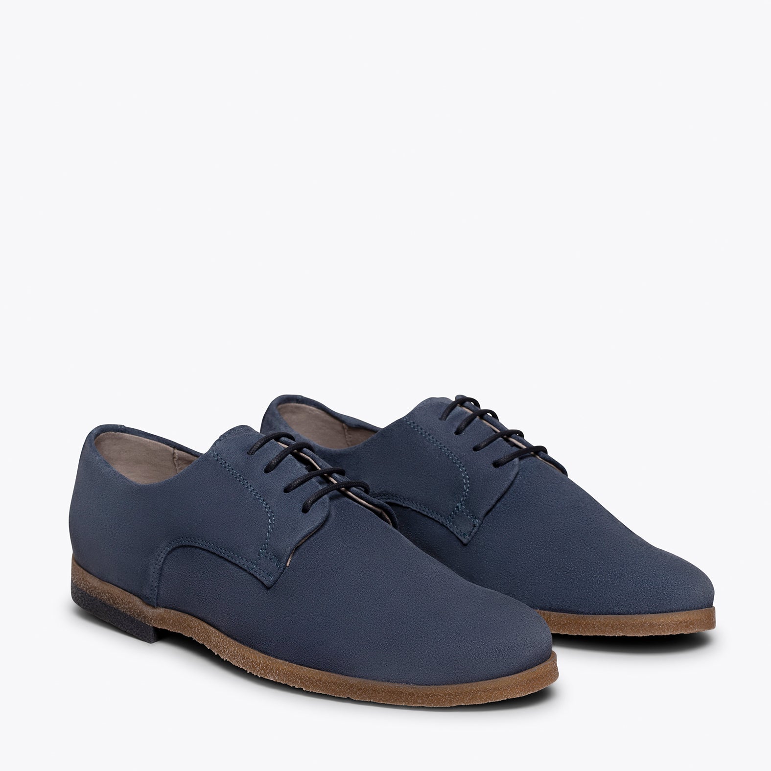 BLUCHER – BLUE classic shoes with laces