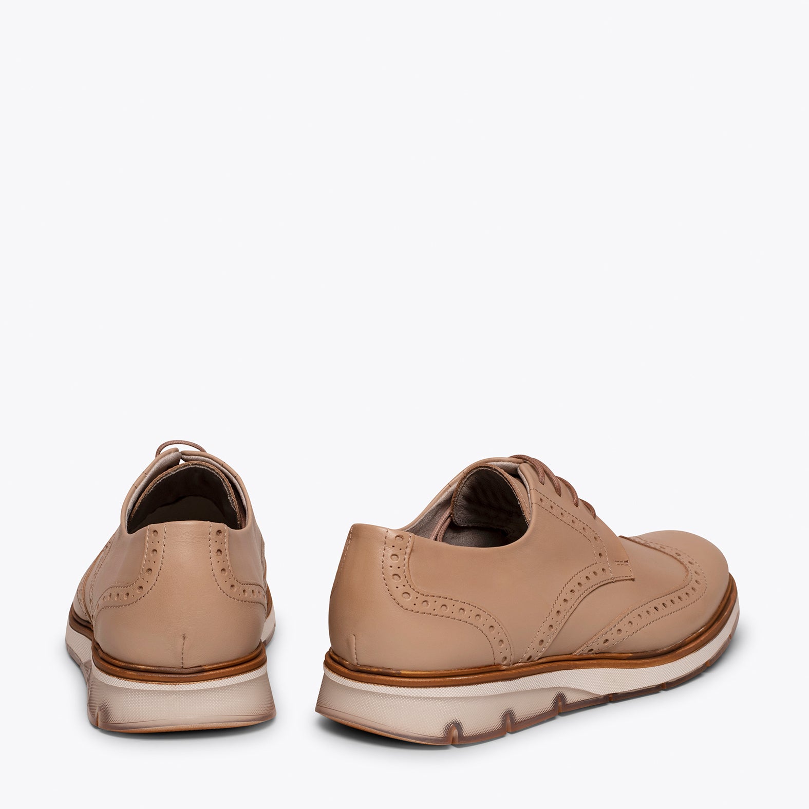 OXFORD – BEIGE classic english style brogue