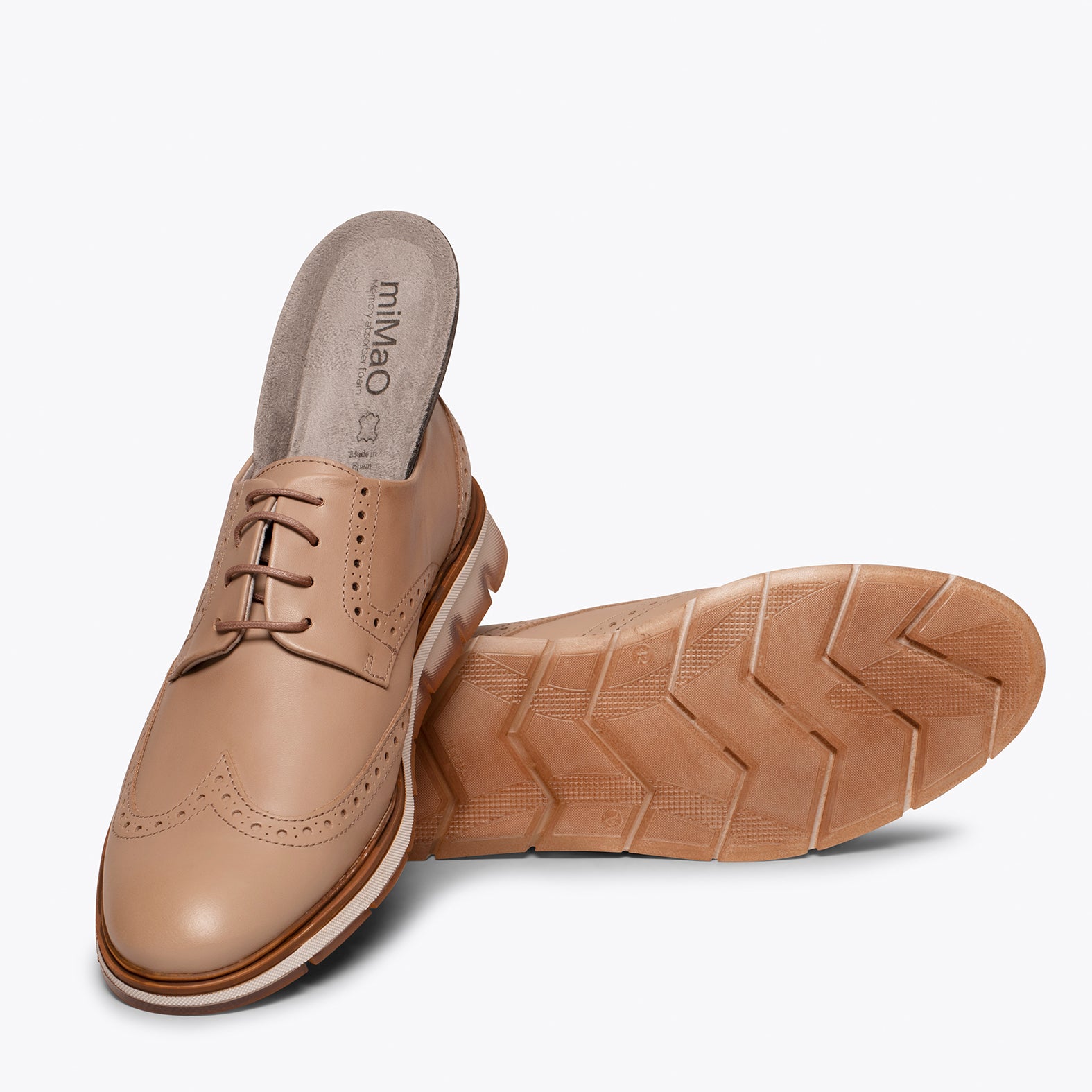 OXFORD – BEIGE classic english style brogue