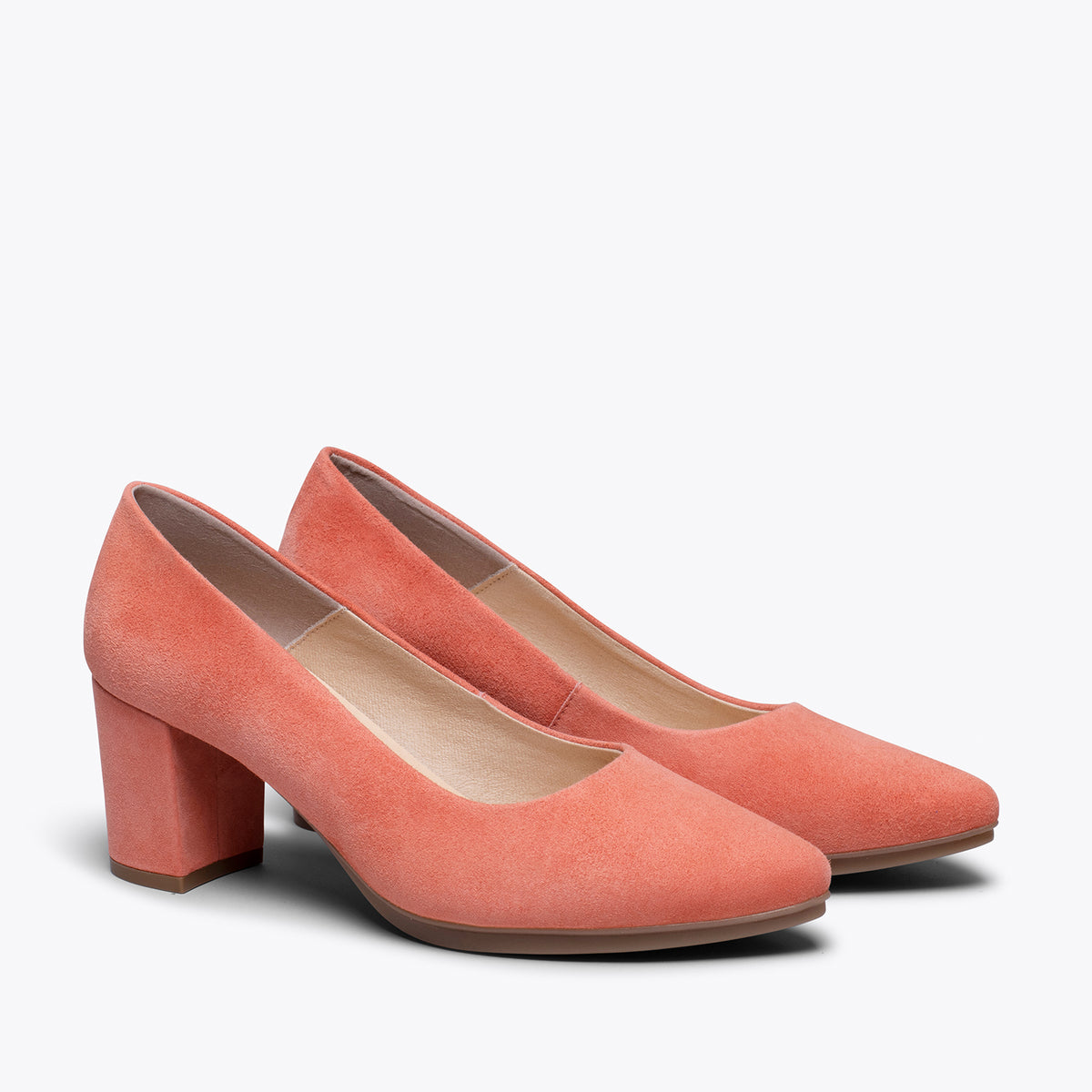 URBAN S - ORANGE mid heel