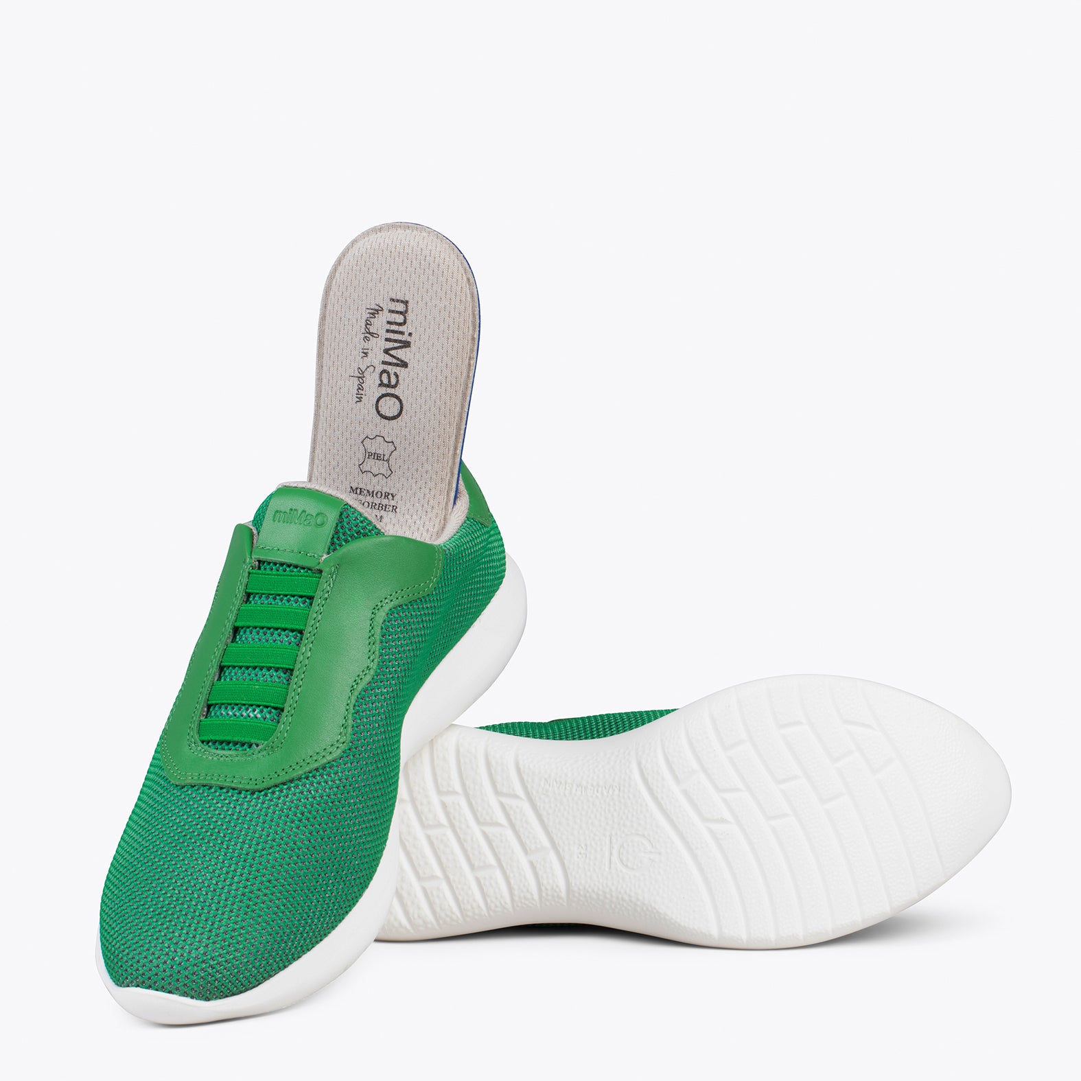 SPORT - Zapatillas de deporte cómodas VERDE