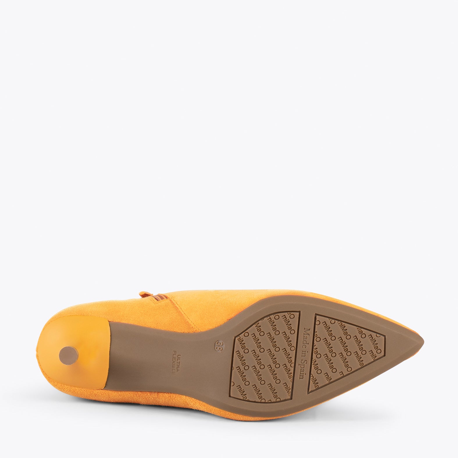 OUTFIT - Botines elegantes de tacón bajo de aguja AMARILLO - miMaO ®