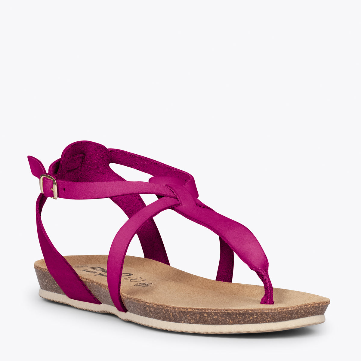MARIPOSA - Sandalias de dedo FUCSIA BIO