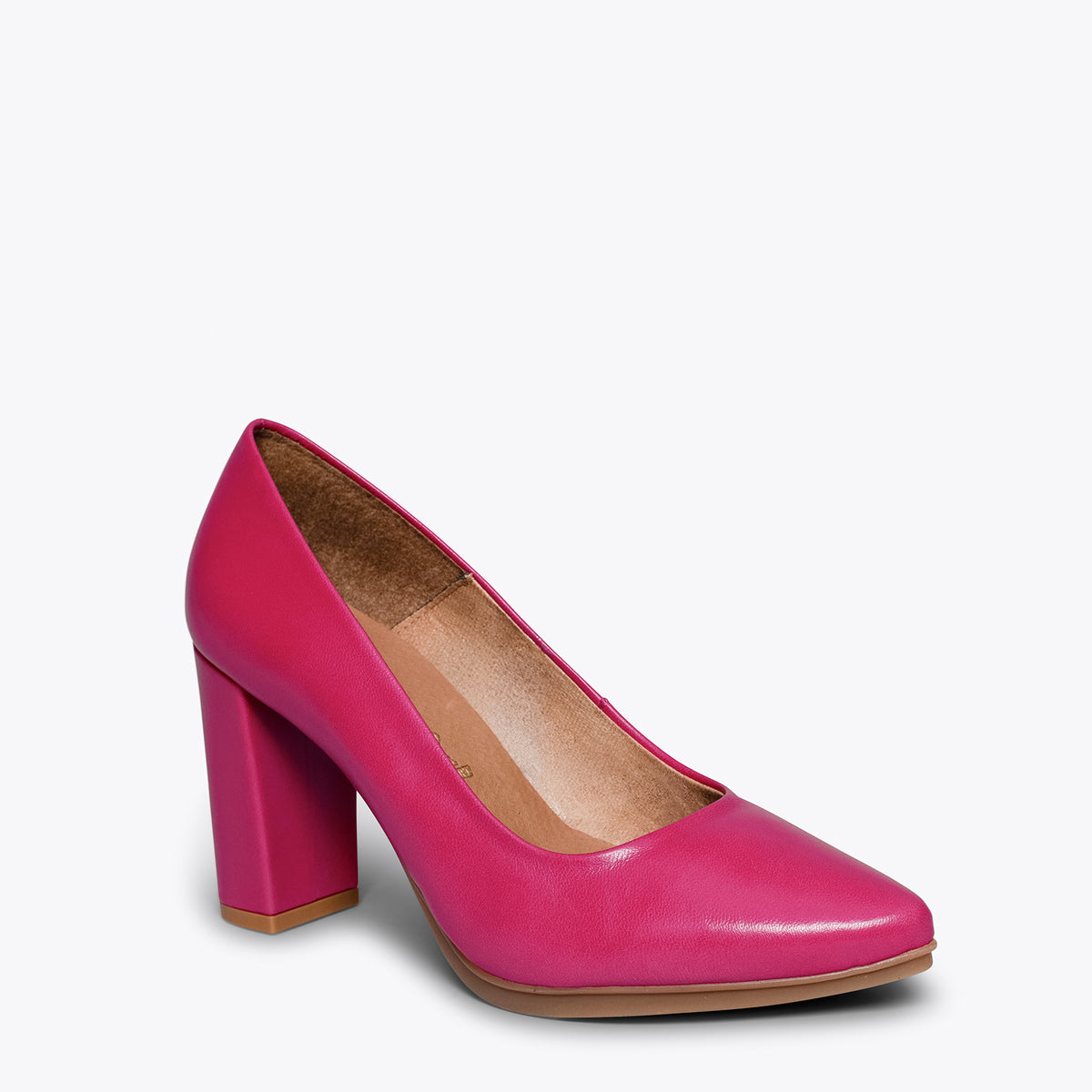 URBAN SALON – FUCHSIA nappa leather high heels