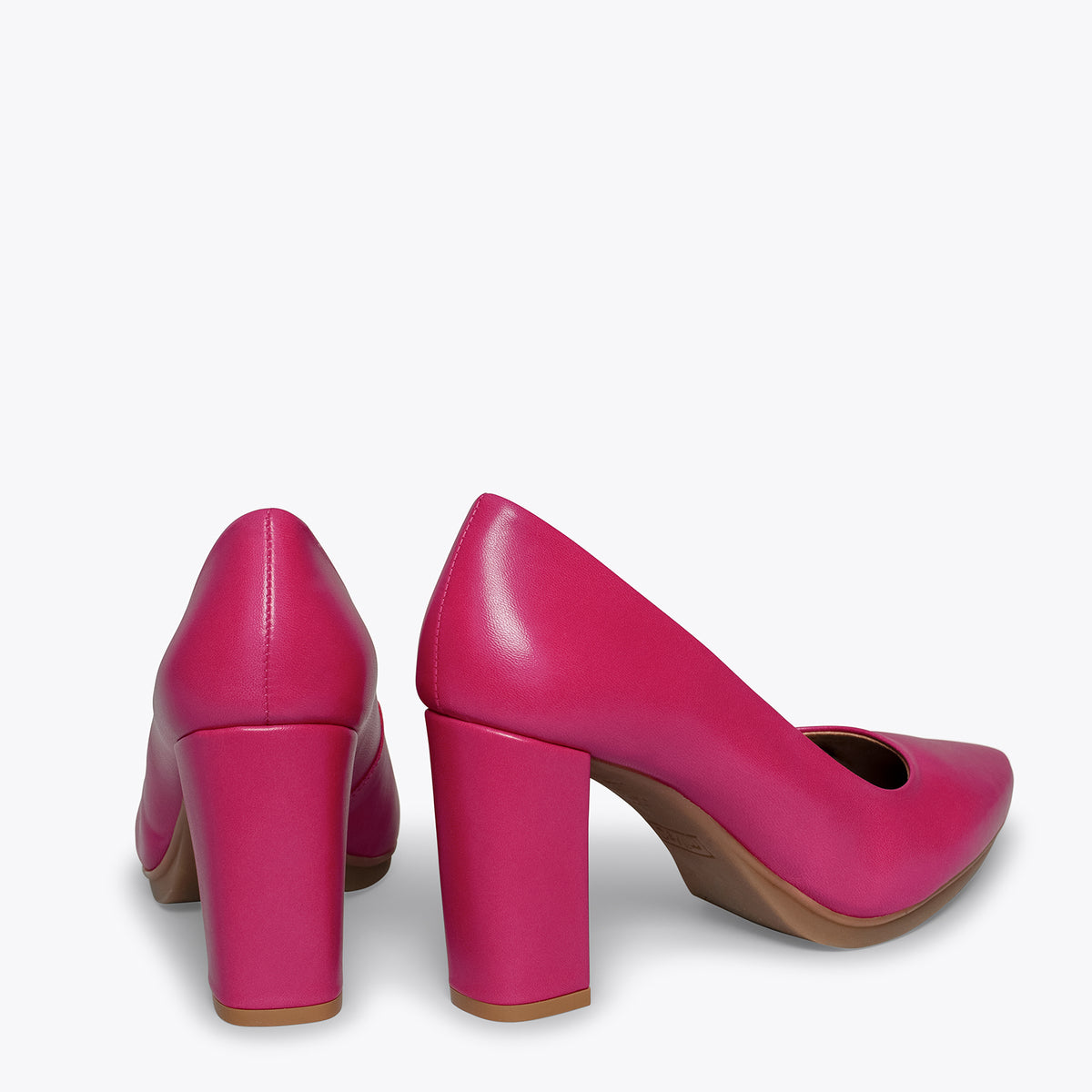 URBAN SALON – FUCHSIA nappa leather high heels