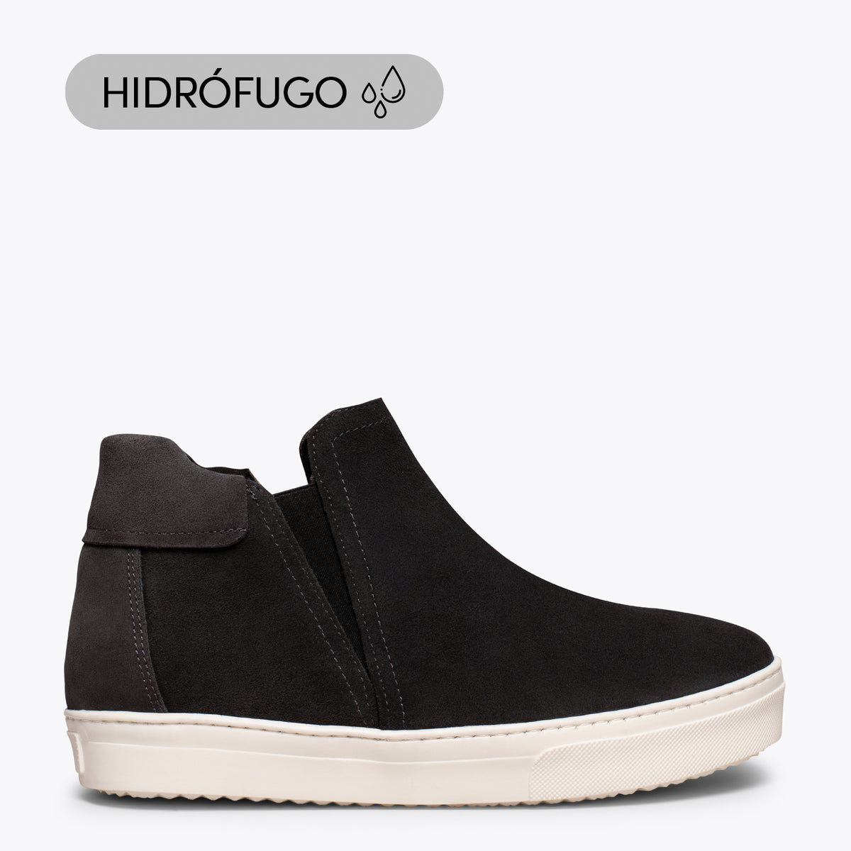 STREET - Chaussures sportives imperméables GRIS FONCÉ