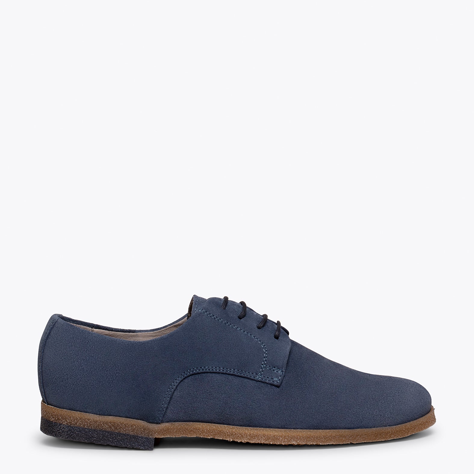 BLUCHER – BLUE classic shoes with laces